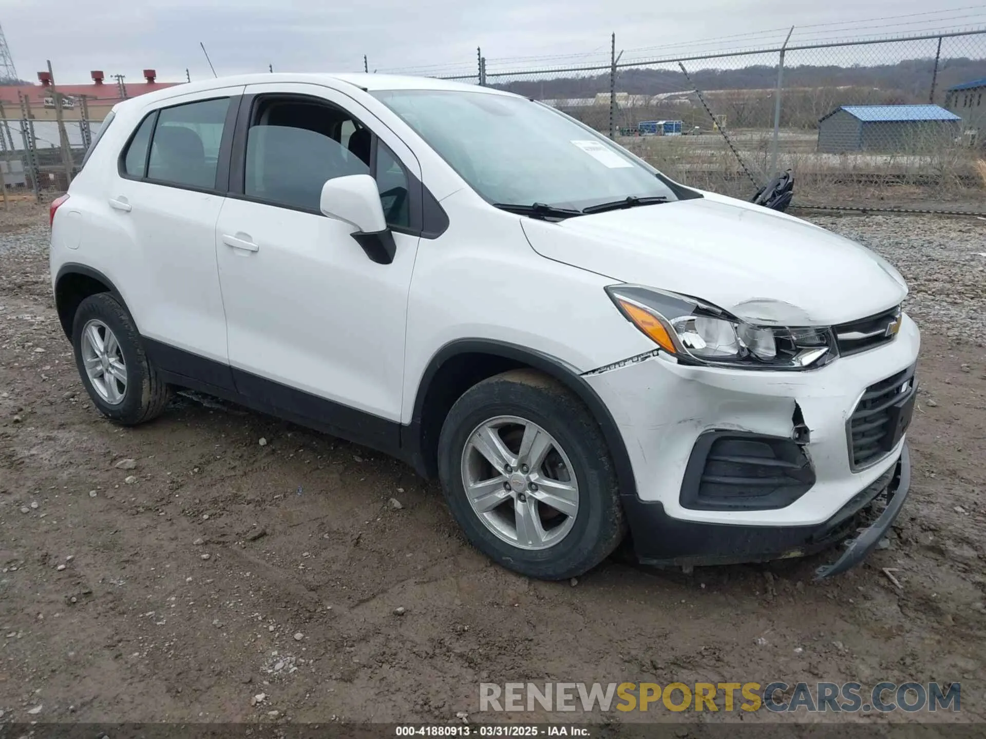 1 Photograph of a damaged car KL7CJKSB8LB066418 CHEVROLET TRAX 2020