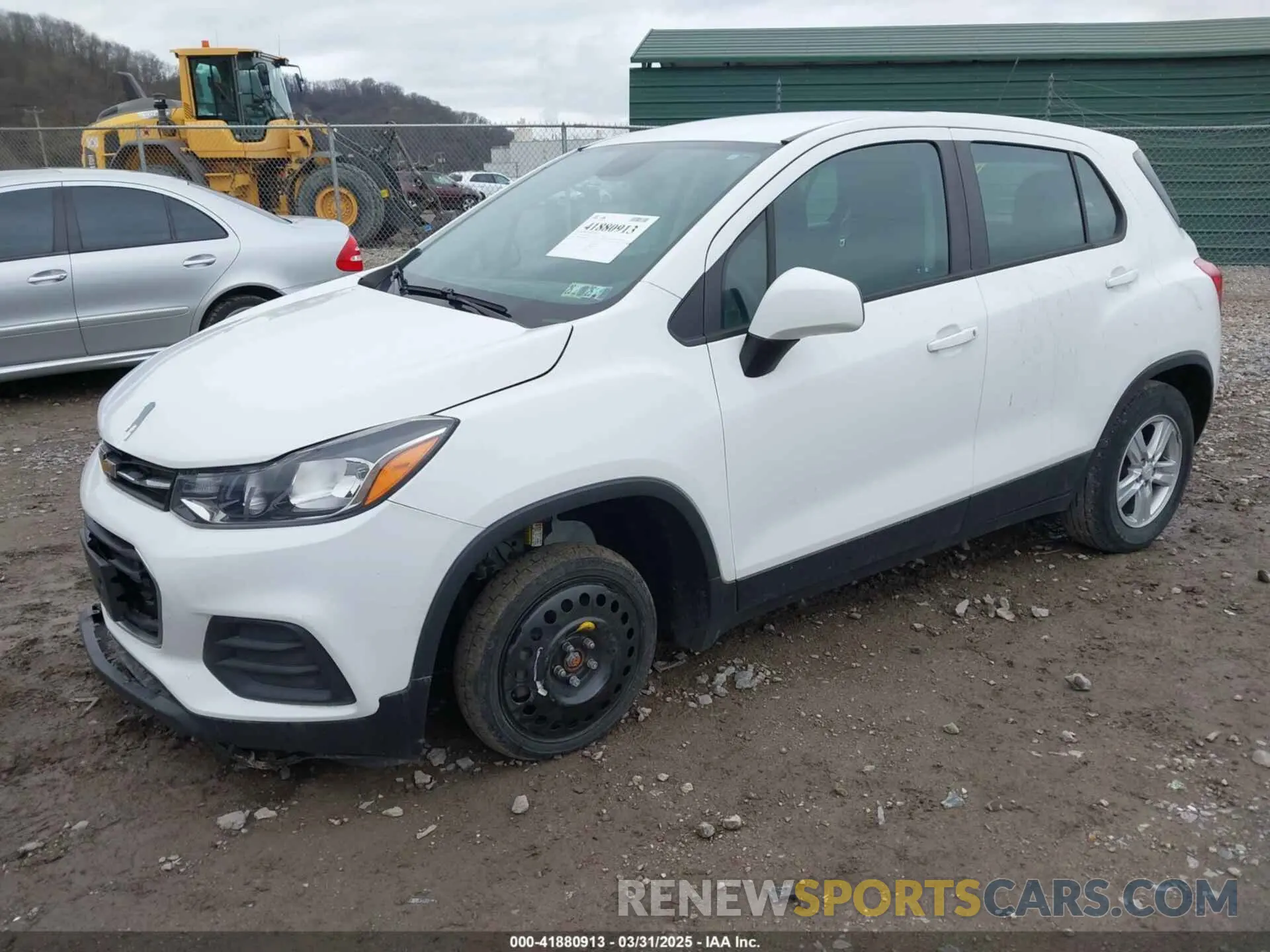 2 Photograph of a damaged car KL7CJKSB8LB066418 CHEVROLET TRAX 2020