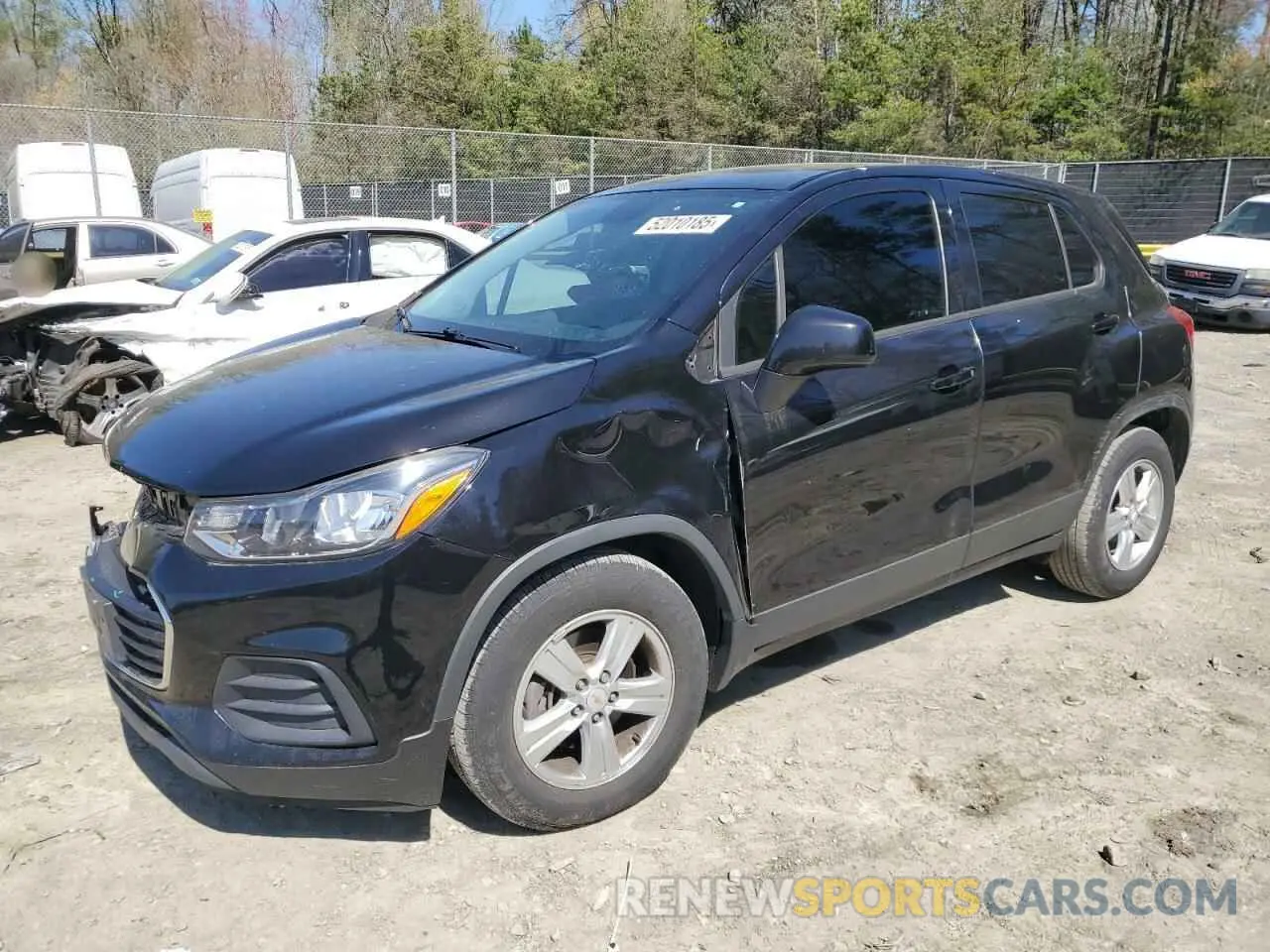 1 Photograph of a damaged car KL7CJKSB8LB068749 CHEVROLET TRAX 2020