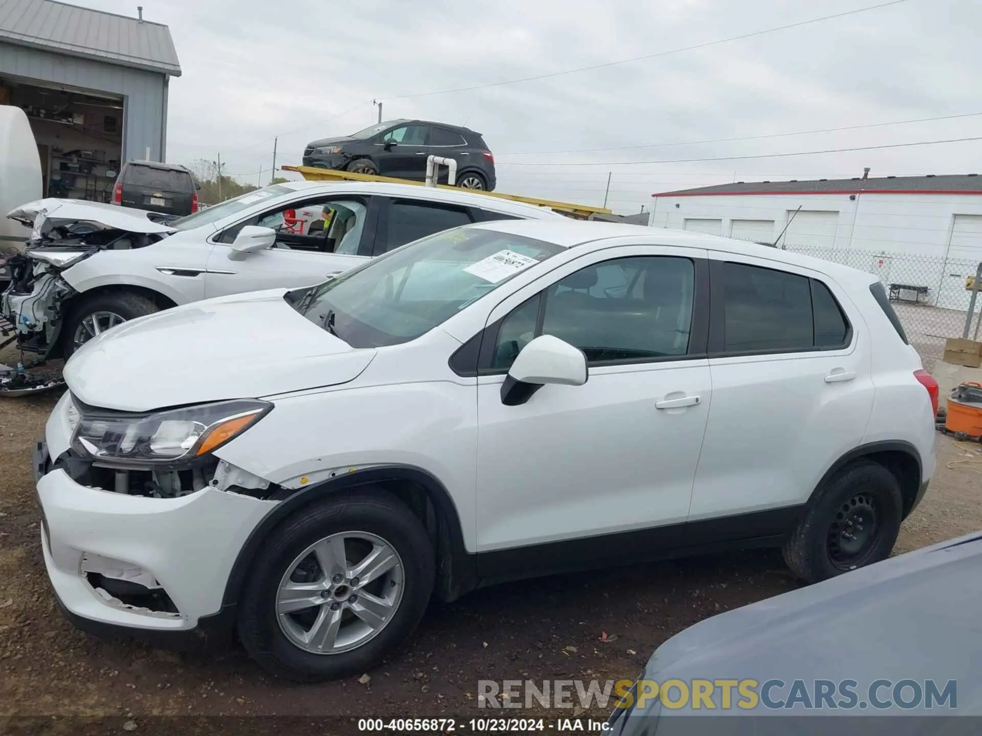 14 Photograph of a damaged car KL7CJKSB8LB074986 CHEVROLET TRAX 2020