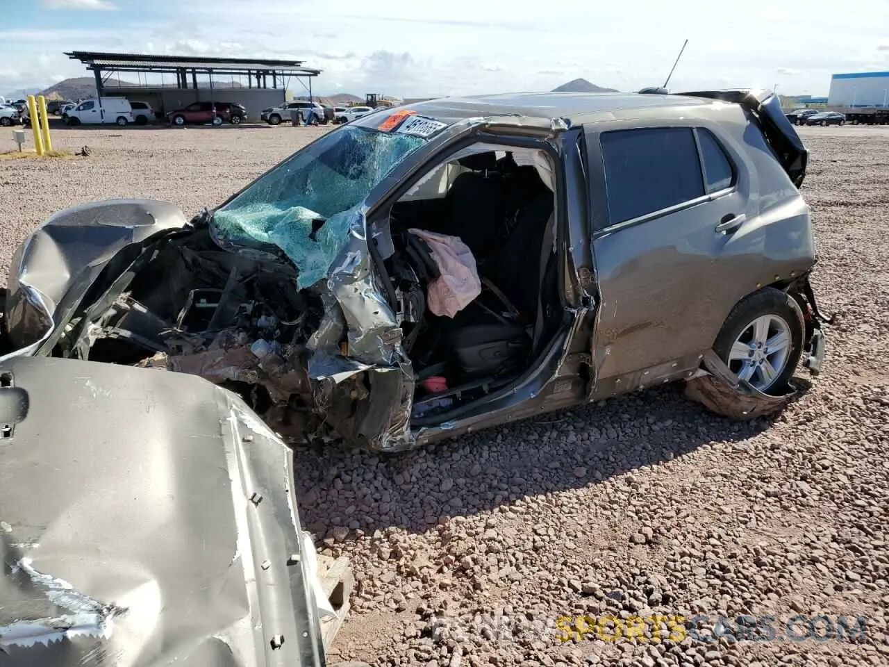 1 Photograph of a damaged car KL7CJKSB8LB352446 CHEVROLET TRAX 2020