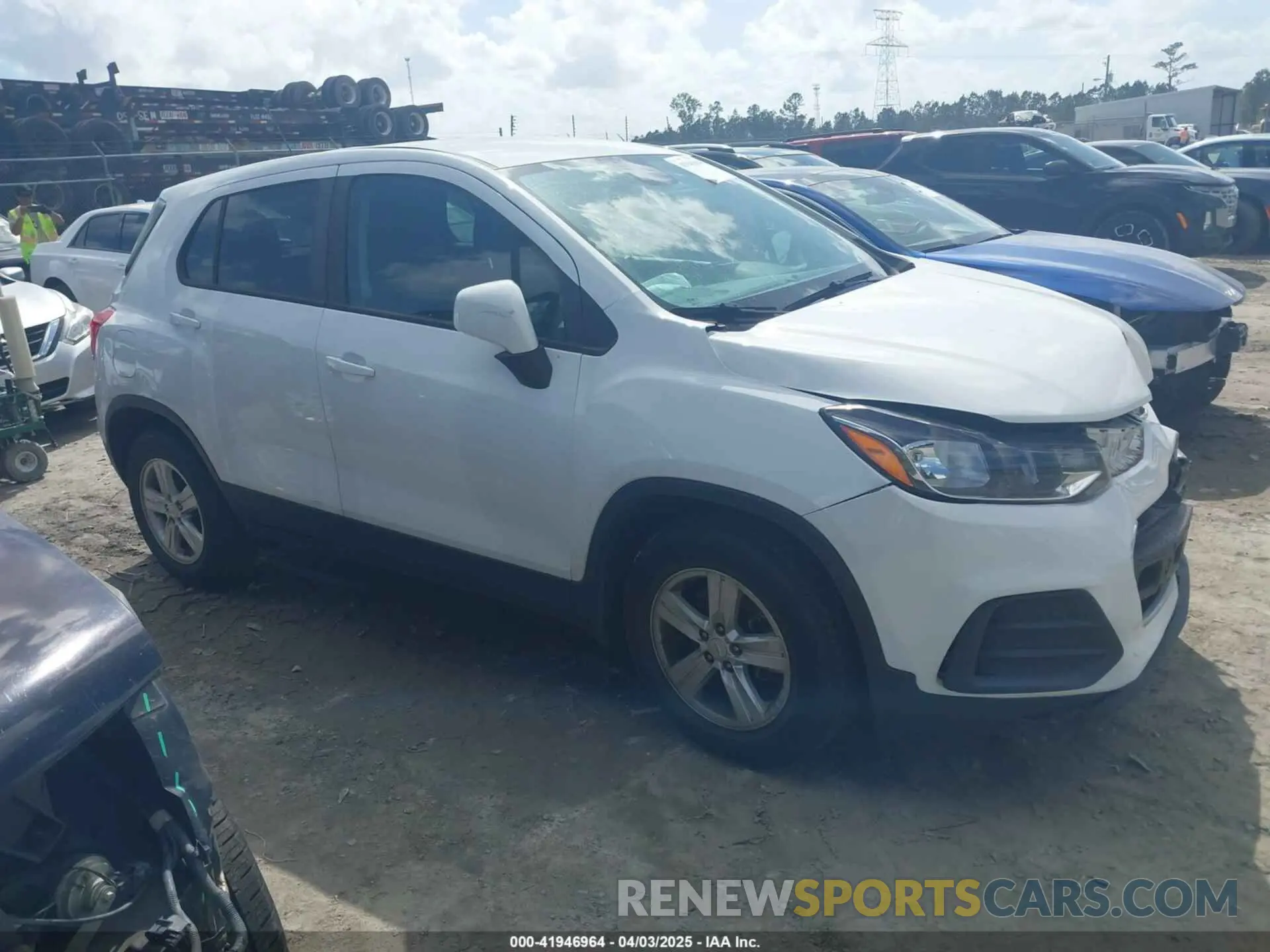 13 Photograph of a damaged car KL7CJKSB9LB034450 CHEVROLET TRAX 2020