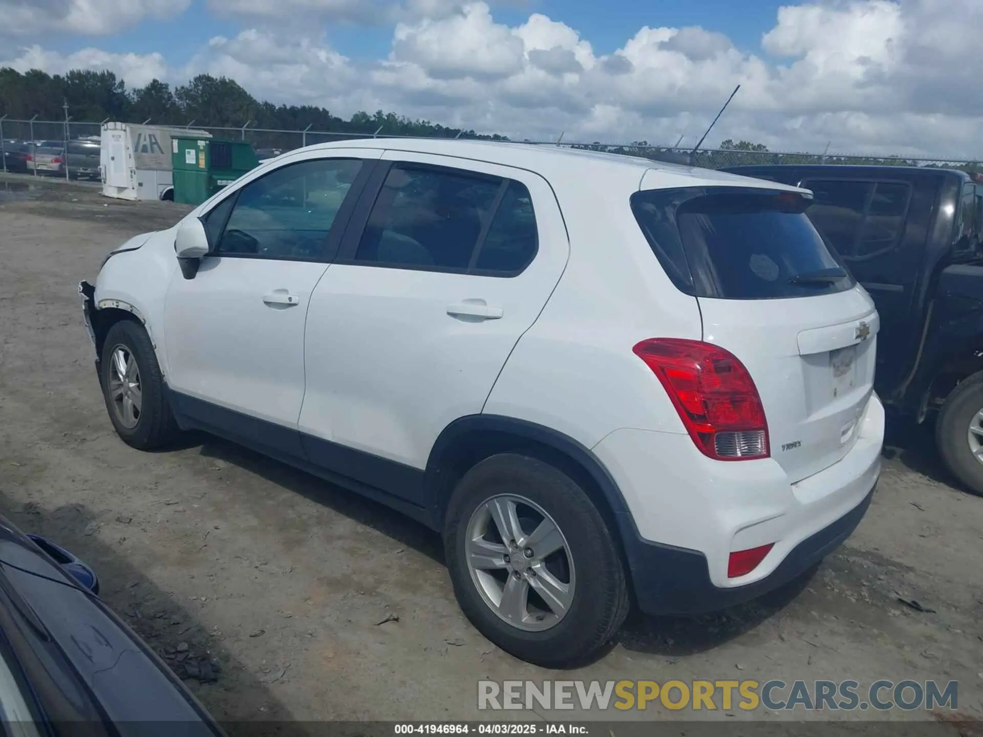 14 Photograph of a damaged car KL7CJKSB9LB034450 CHEVROLET TRAX 2020