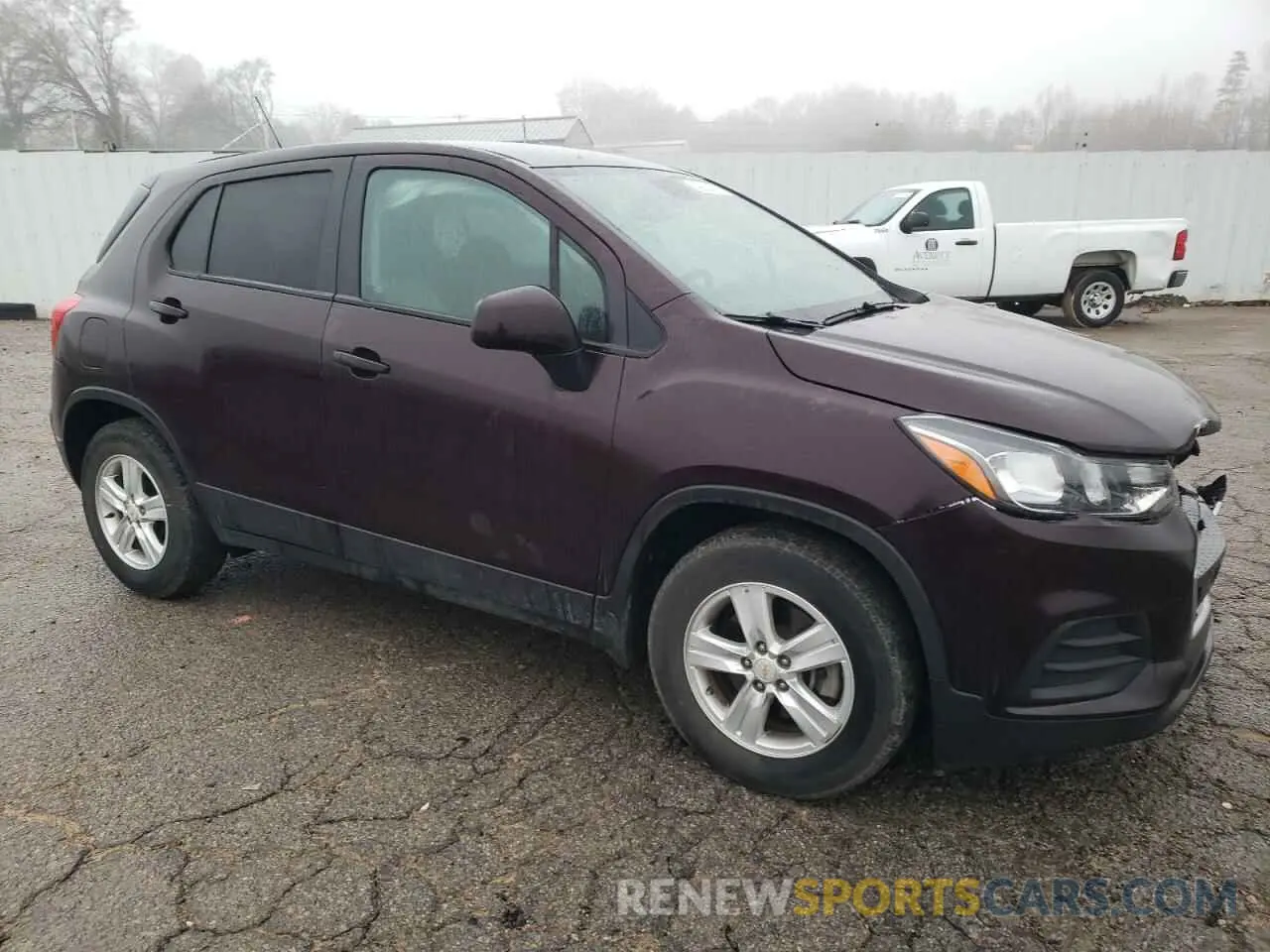 4 Photograph of a damaged car KL7CJKSB9LB354271 CHEVROLET TRAX 2020