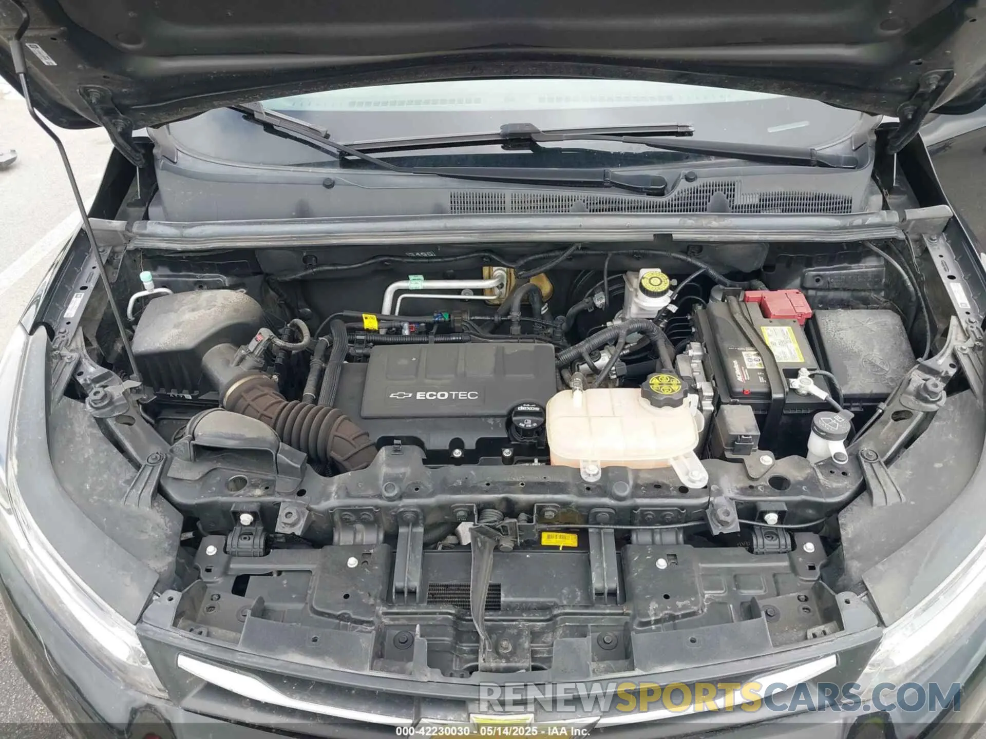 10 Photograph of a damaged car KL7CJKSBXLB020458 CHEVROLET TRAX 2020