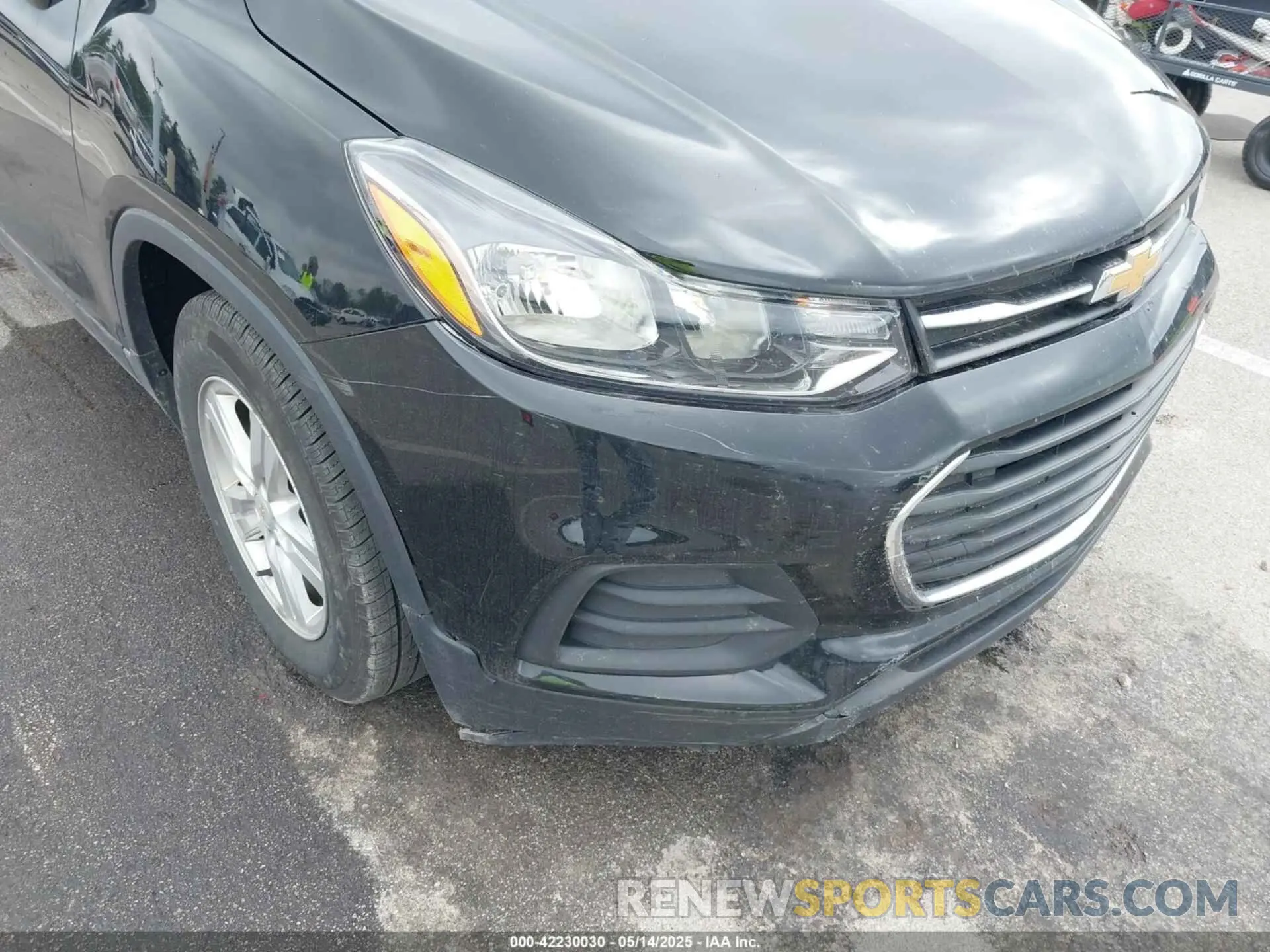 6 Photograph of a damaged car KL7CJKSBXLB020458 CHEVROLET TRAX 2020