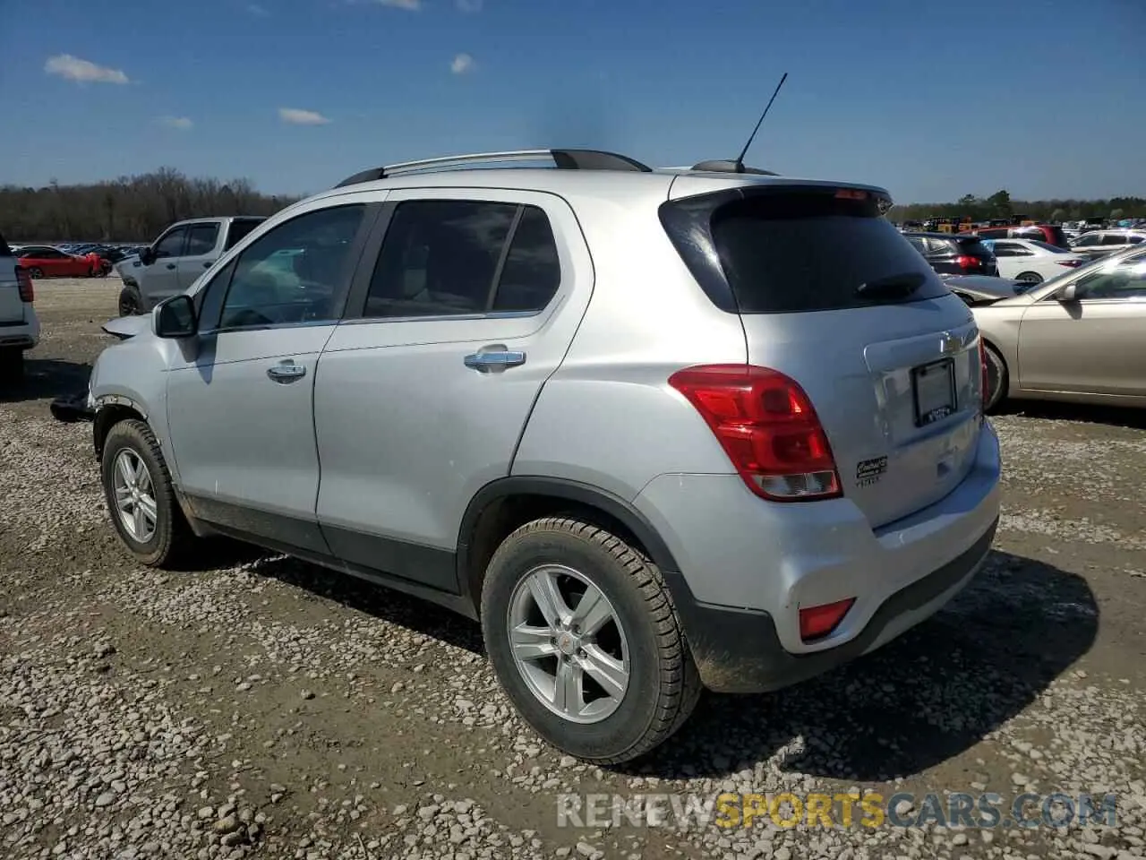 2 Photograph of a damaged car KL7CJLSB1LB009094 CHEVROLET TRAX 2020