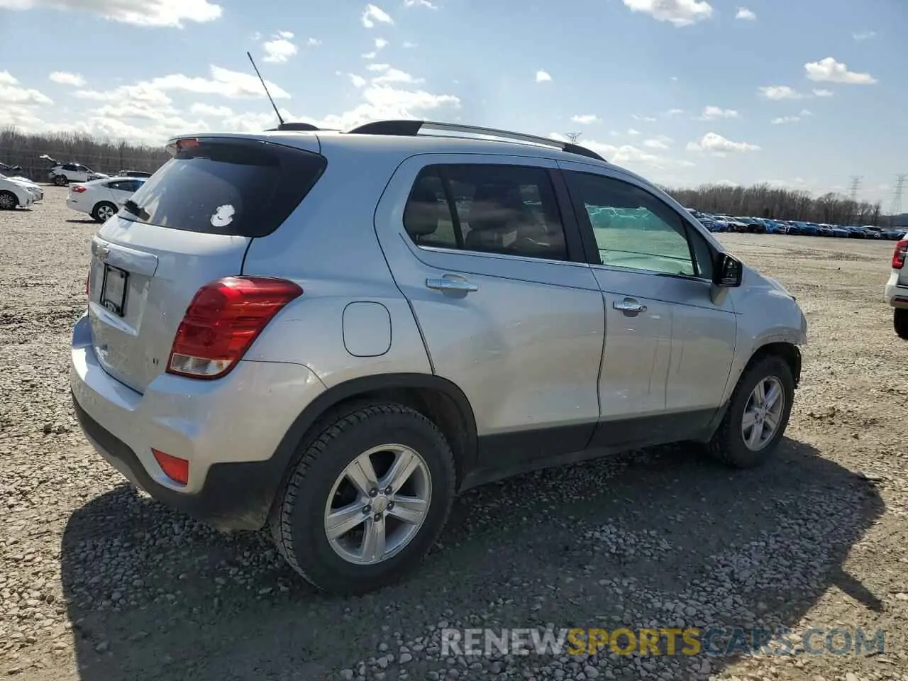 3 Photograph of a damaged car KL7CJLSB1LB009094 CHEVROLET TRAX 2020