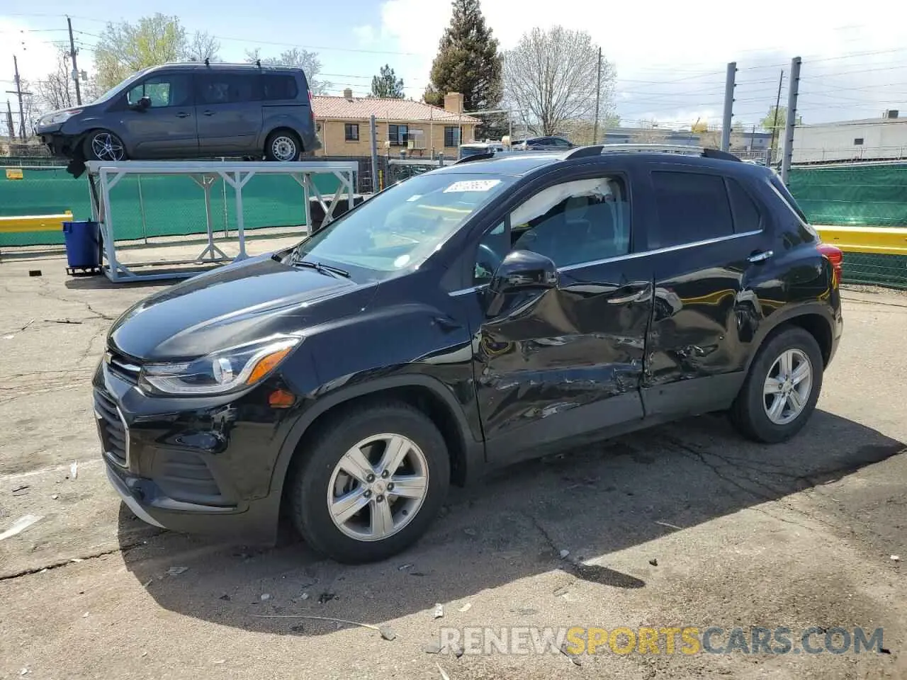 1 Photograph of a damaged car KL7CJLSB1LB017566 CHEVROLET TRAX 2020