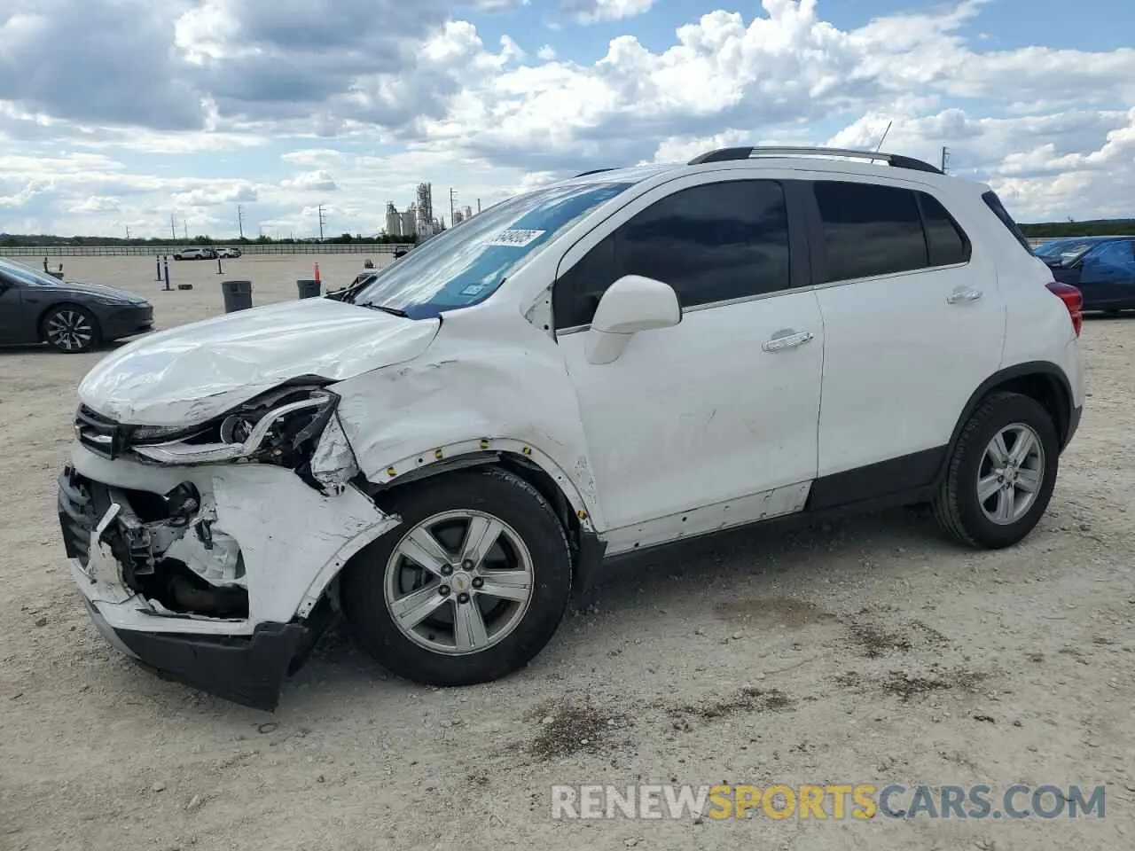 1 Photograph of a damaged car KL7CJLSB1LB043942 CHEVROLET TRAX 2020