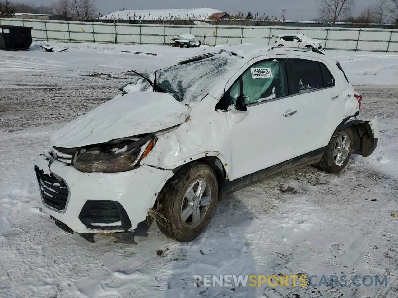 1 Photograph of a damaged car KL7CJLSB2LB007791 CHEVROLET TRAX 2020