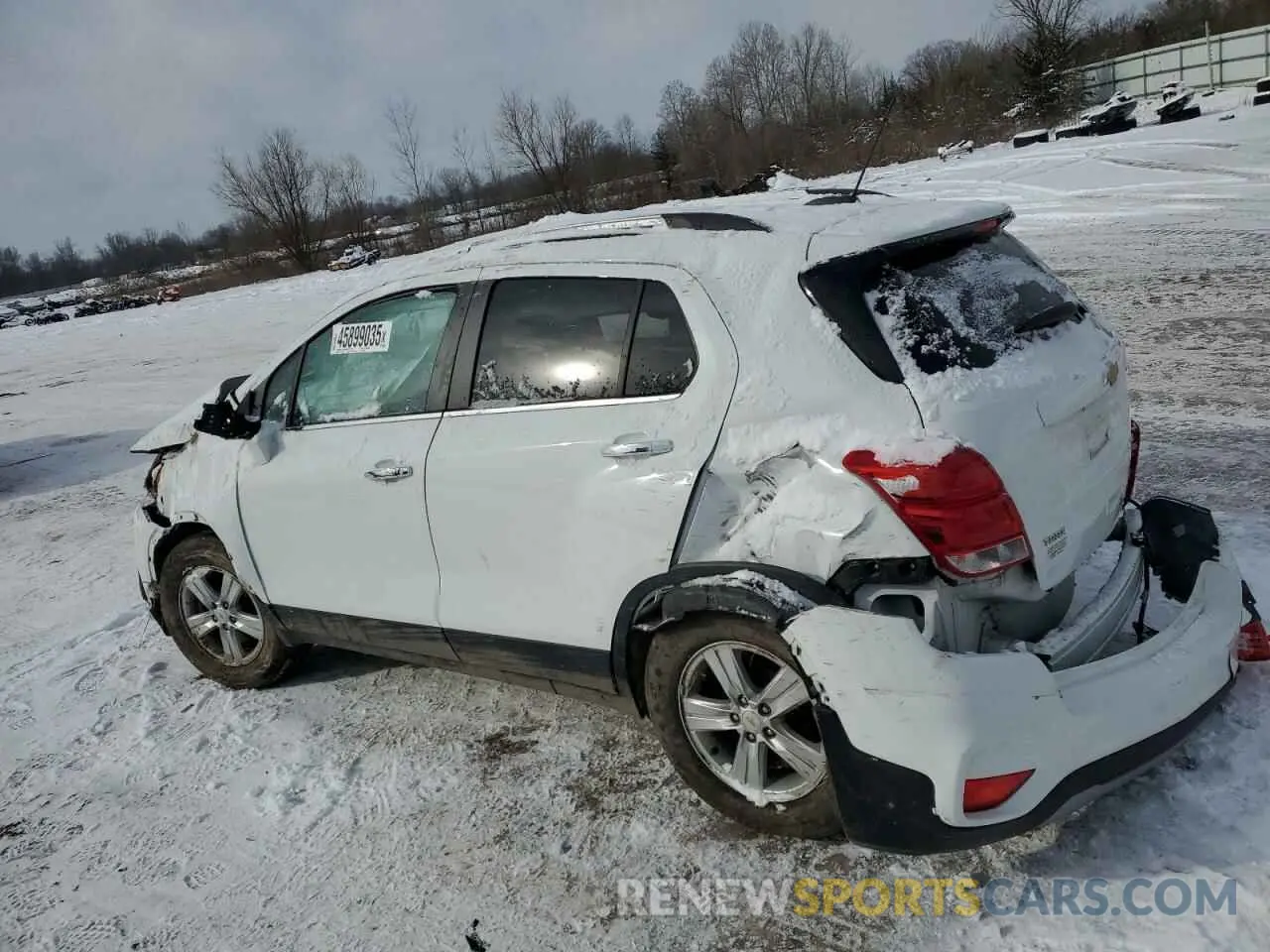 2 Photograph of a damaged car KL7CJLSB2LB007791 CHEVROLET TRAX 2020