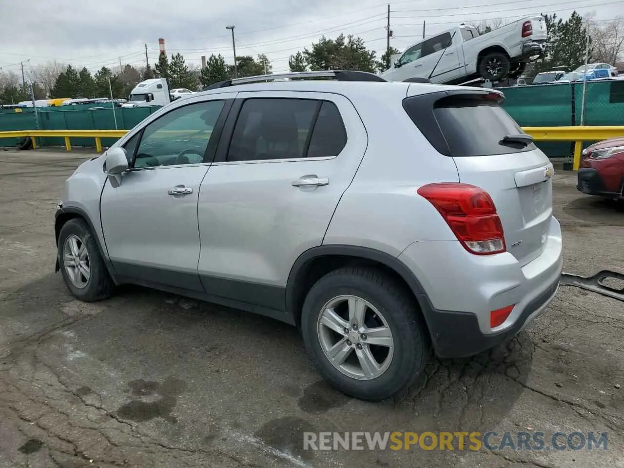 2 Photograph of a damaged car KL7CJLSB2LB009363 CHEVROLET TRAX 2020
