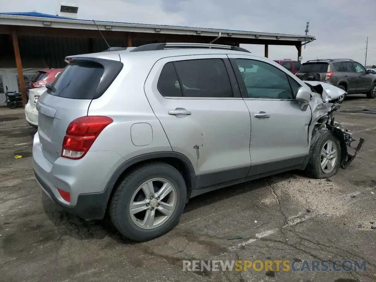 3 Photograph of a damaged car KL7CJLSB2LB009363 CHEVROLET TRAX 2020
