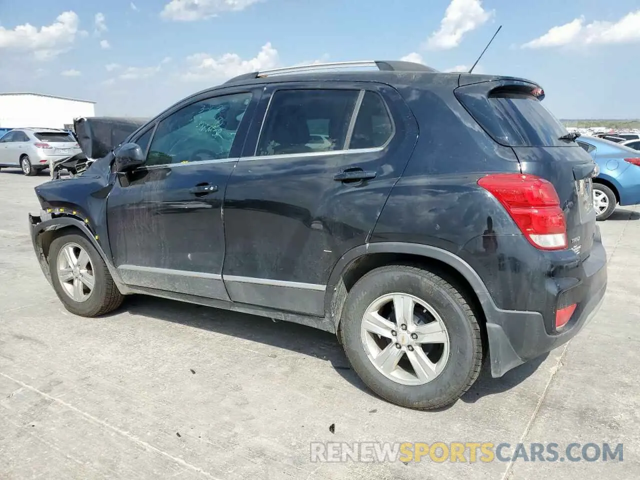 2 Photograph of a damaged car KL7CJLSB2LB336829 CHEVROLET TRAX 2020