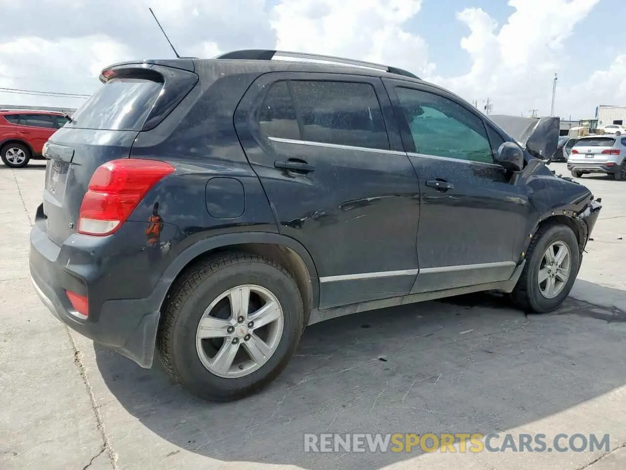 3 Photograph of a damaged car KL7CJLSB2LB336829 CHEVROLET TRAX 2020