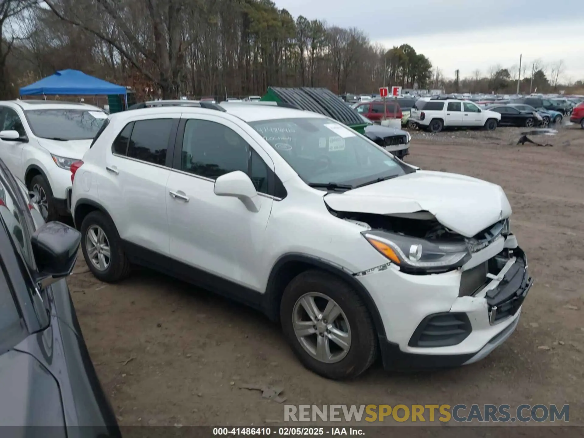 13 Photograph of a damaged car KL7CJLSB3LB058250 CHEVROLET TRAX 2020