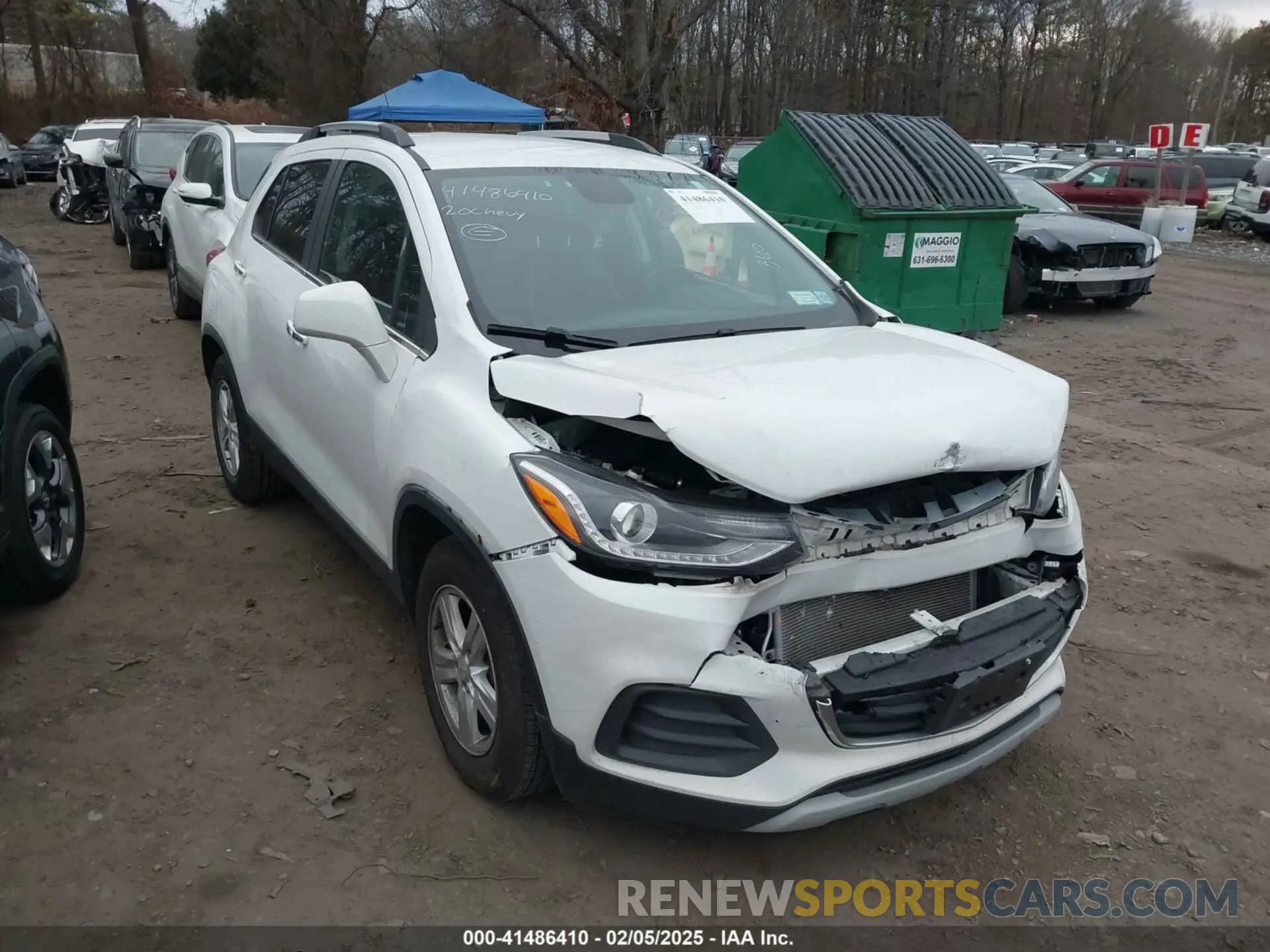 6 Photograph of a damaged car KL7CJLSB3LB058250 CHEVROLET TRAX 2020