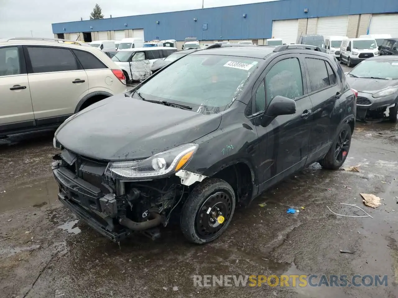 1 Photograph of a damaged car KL7CJLSB3LB333292 CHEVROLET TRAX 2020