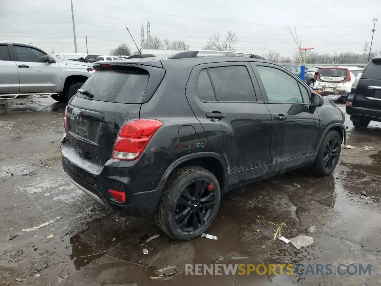 3 Photograph of a damaged car KL7CJLSB3LB333292 CHEVROLET TRAX 2020