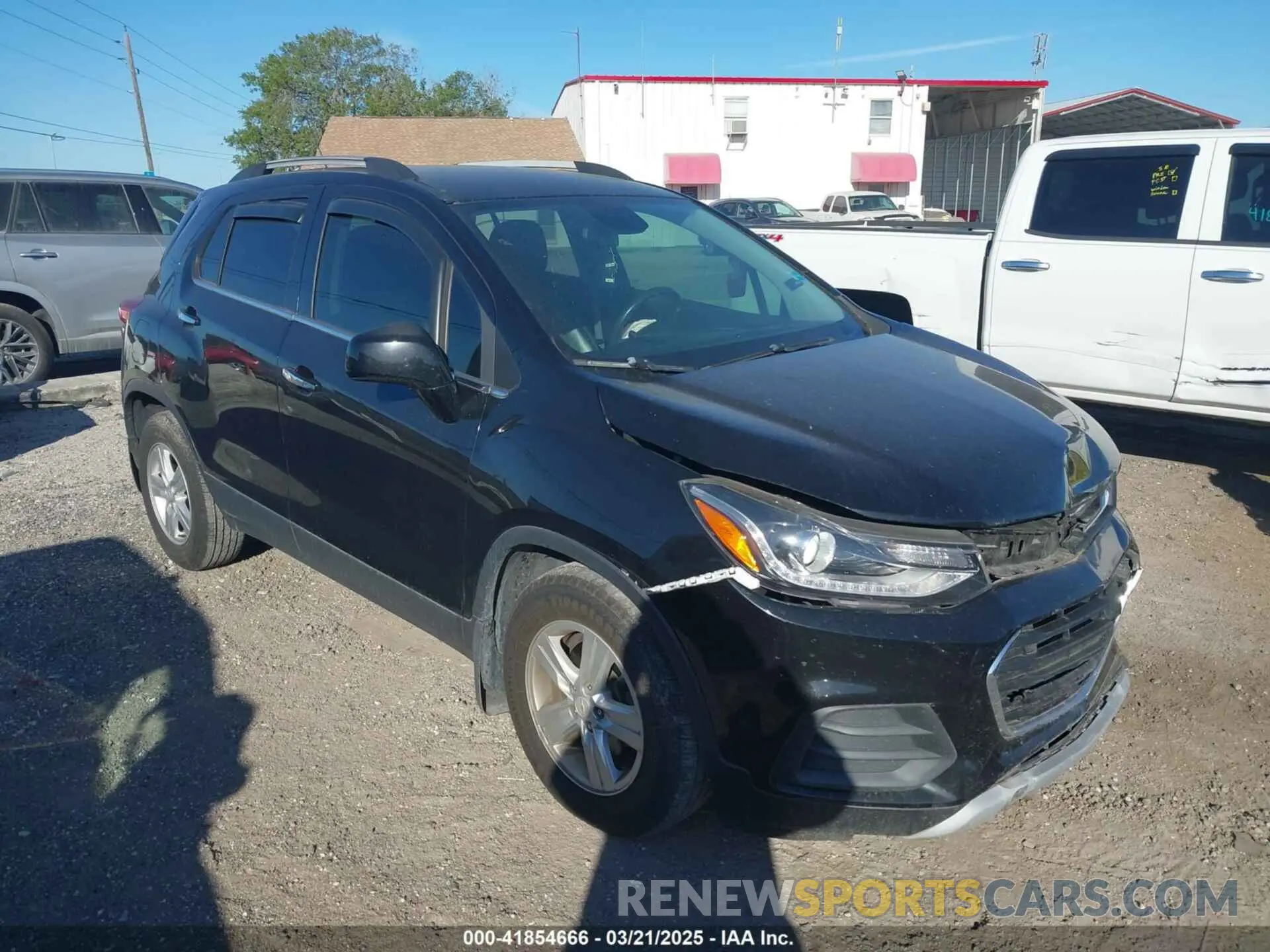 1 Photograph of a damaged car KL7CJLSB4LB011695 CHEVROLET TRAX 2020