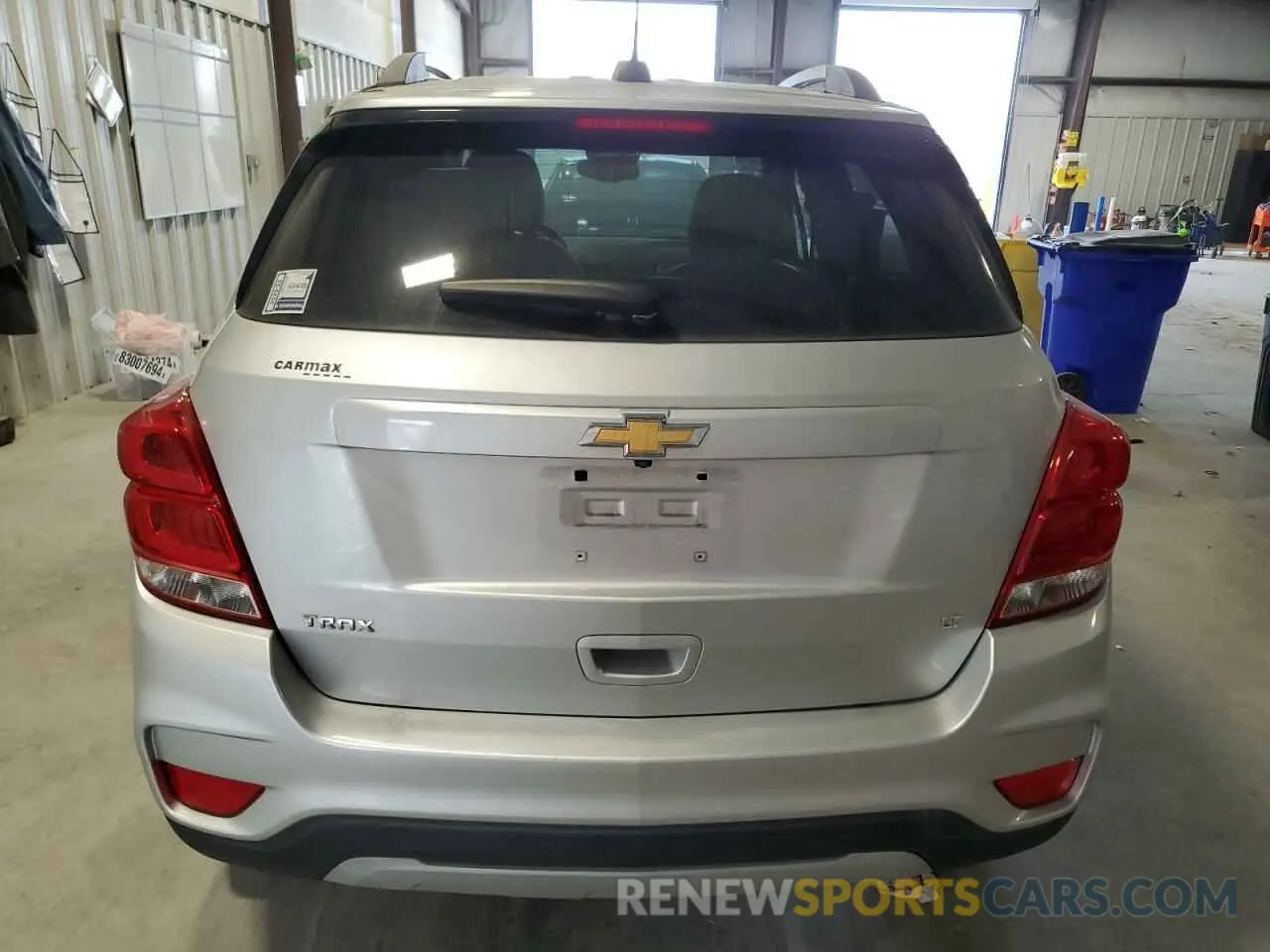 6 Photograph of a damaged car KL7CJLSB5LB017554 CHEVROLET TRAX 2020