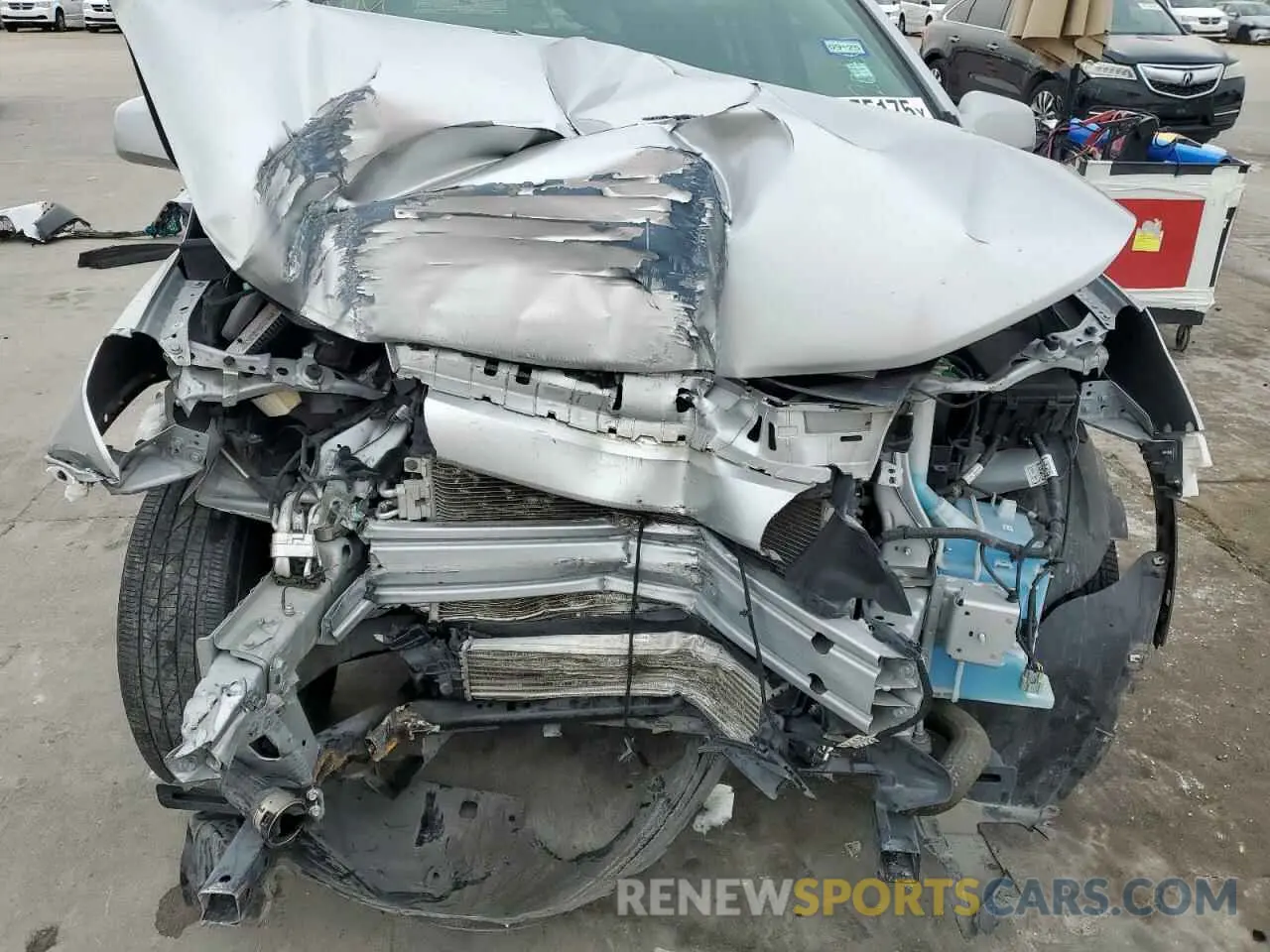12 Photograph of a damaged car KL7CJLSB5LB322407 CHEVROLET TRAX 2020