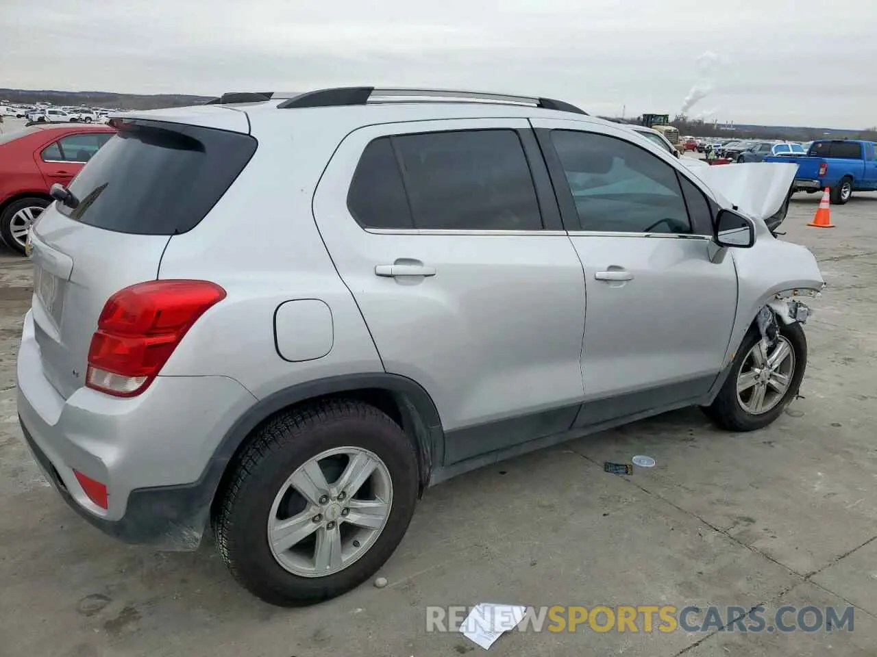 3 Photograph of a damaged car KL7CJLSB5LB322407 CHEVROLET TRAX 2020