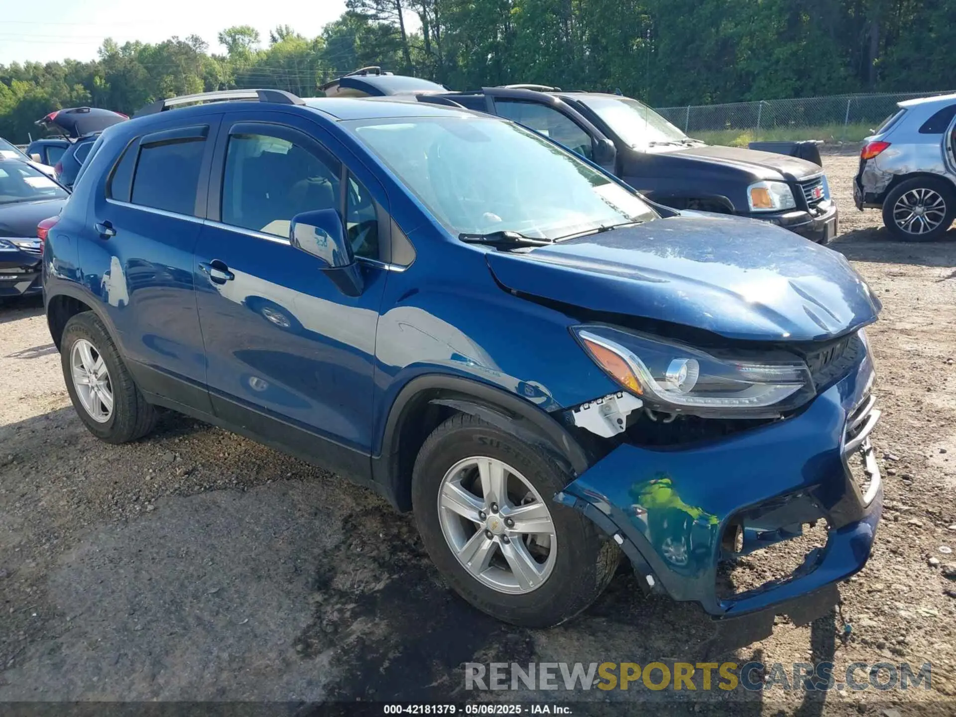 1 Photograph of a damaged car KL7CJLSB5LB337747 CHEVROLET TRAX 2020