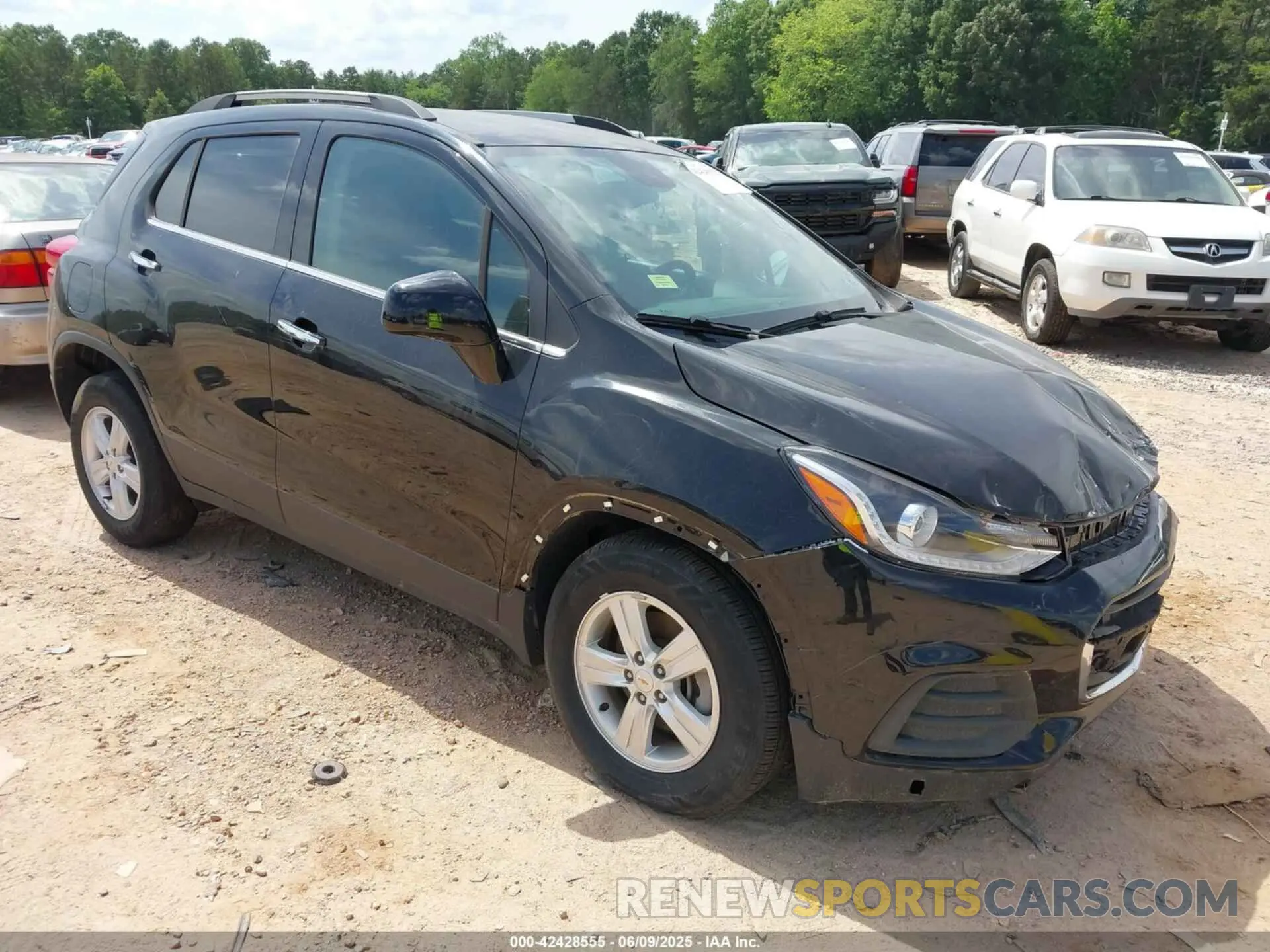1 Photograph of a damaged car KL7CJLSB6LB007664 CHEVROLET TRAX 2020