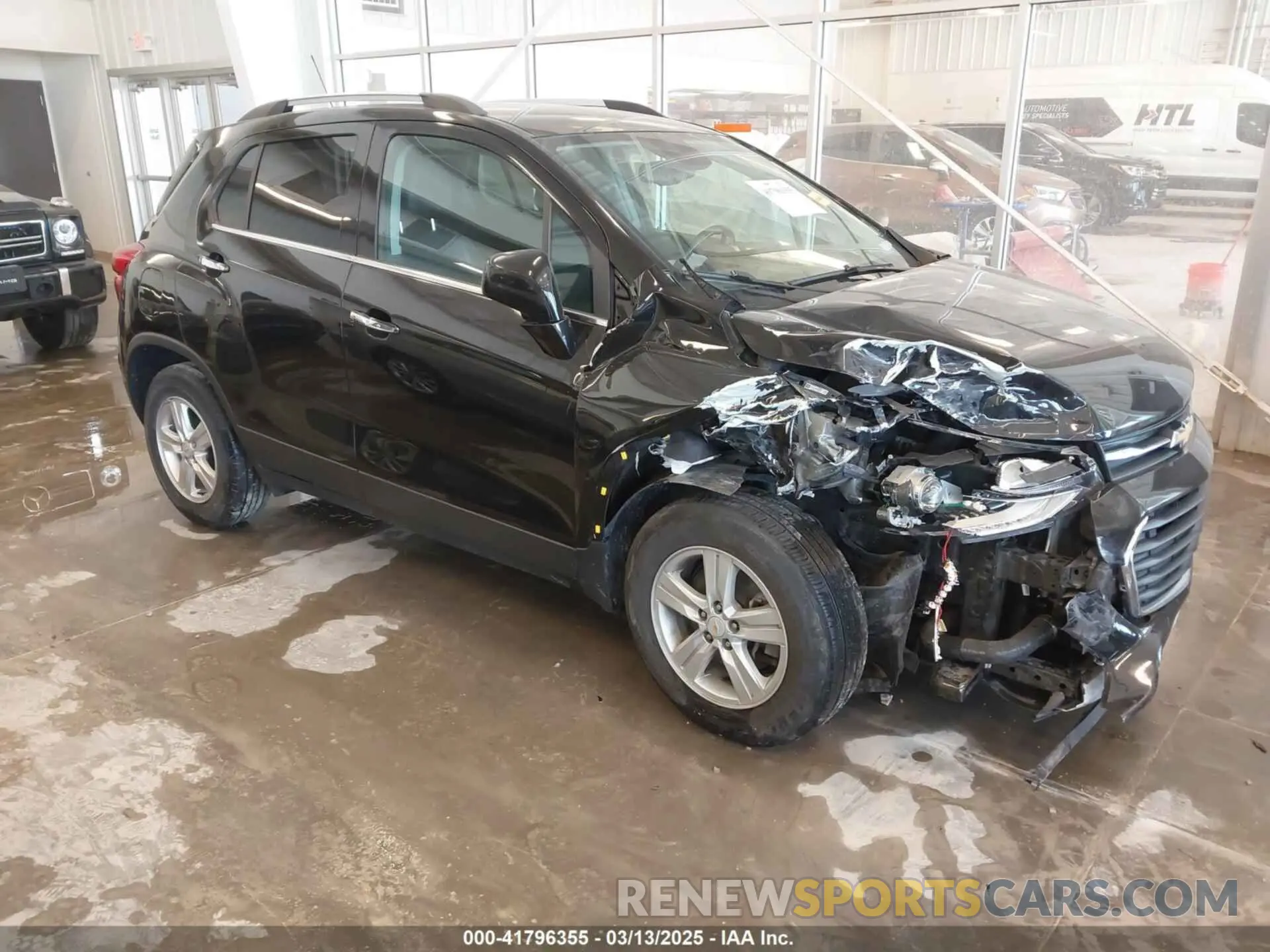 1 Photograph of a damaged car KL7CJLSB6LB018843 CHEVROLET TRAX 2020