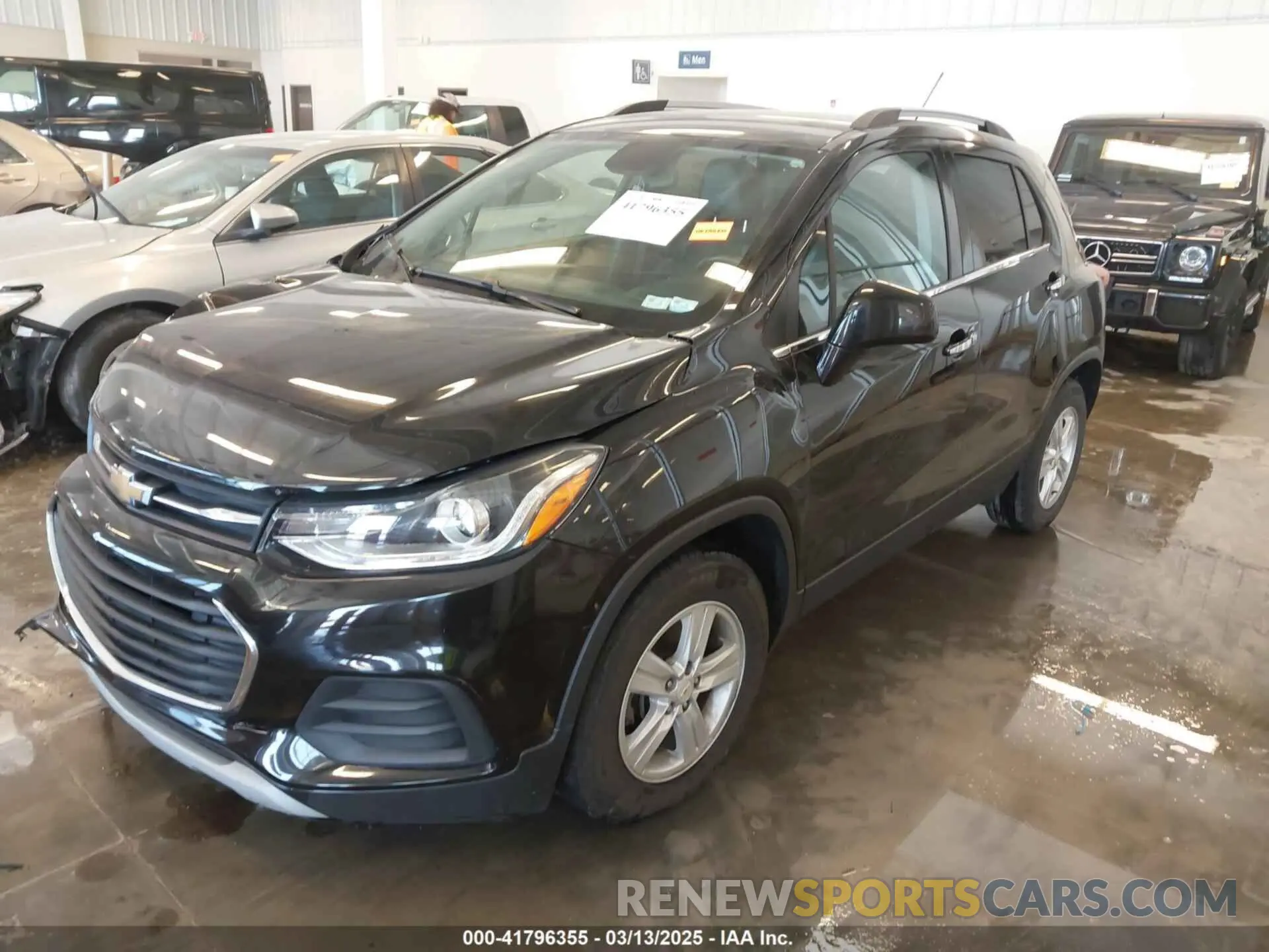 2 Photograph of a damaged car KL7CJLSB6LB018843 CHEVROLET TRAX 2020