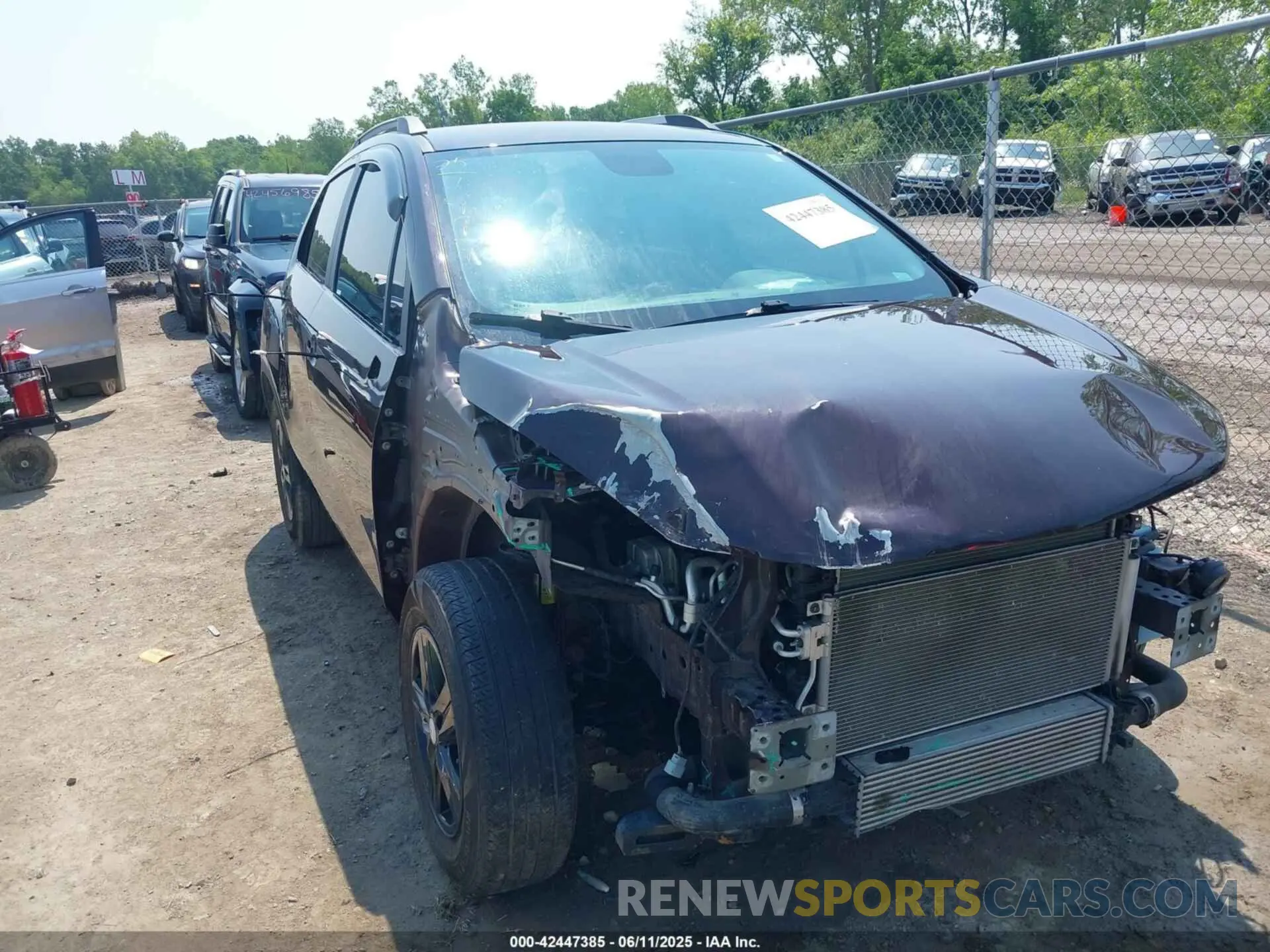6 Photograph of a damaged car KL7CJLSB6LB341810 CHEVROLET TRAX 2020