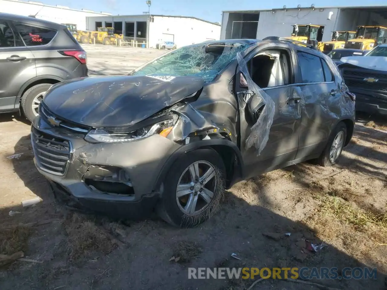 1 Photograph of a damaged car KL7CJLSB6LB344030 CHEVROLET TRAX 2020