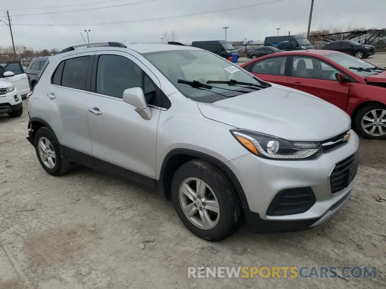 4 Photograph of a damaged car KL7CJLSB7LB029110 CHEVROLET TRAX 2020