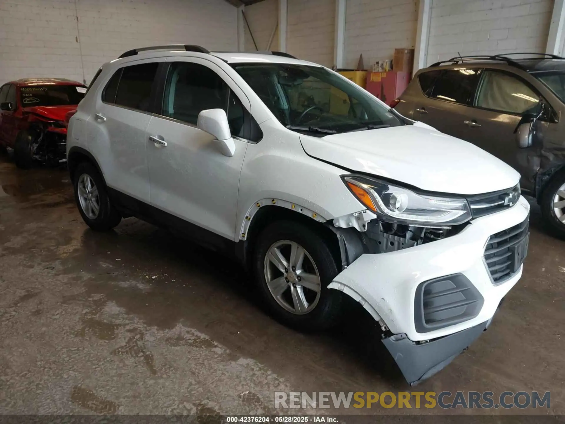 1 Photograph of a damaged car KL7CJLSB7LB069297 CHEVROLET TRAX 2020