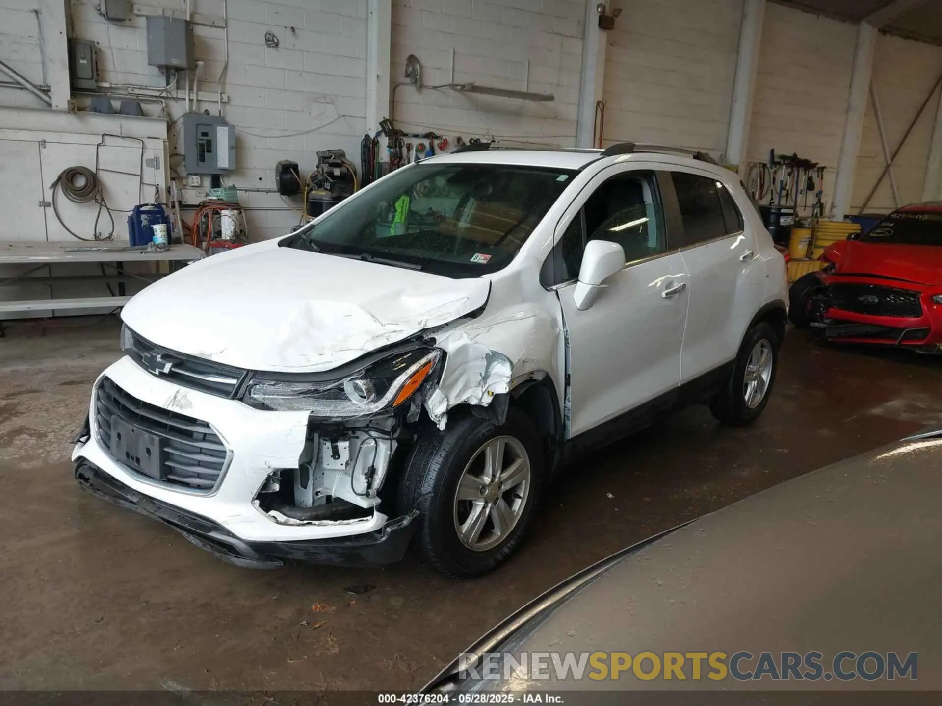 2 Photograph of a damaged car KL7CJLSB7LB069297 CHEVROLET TRAX 2020