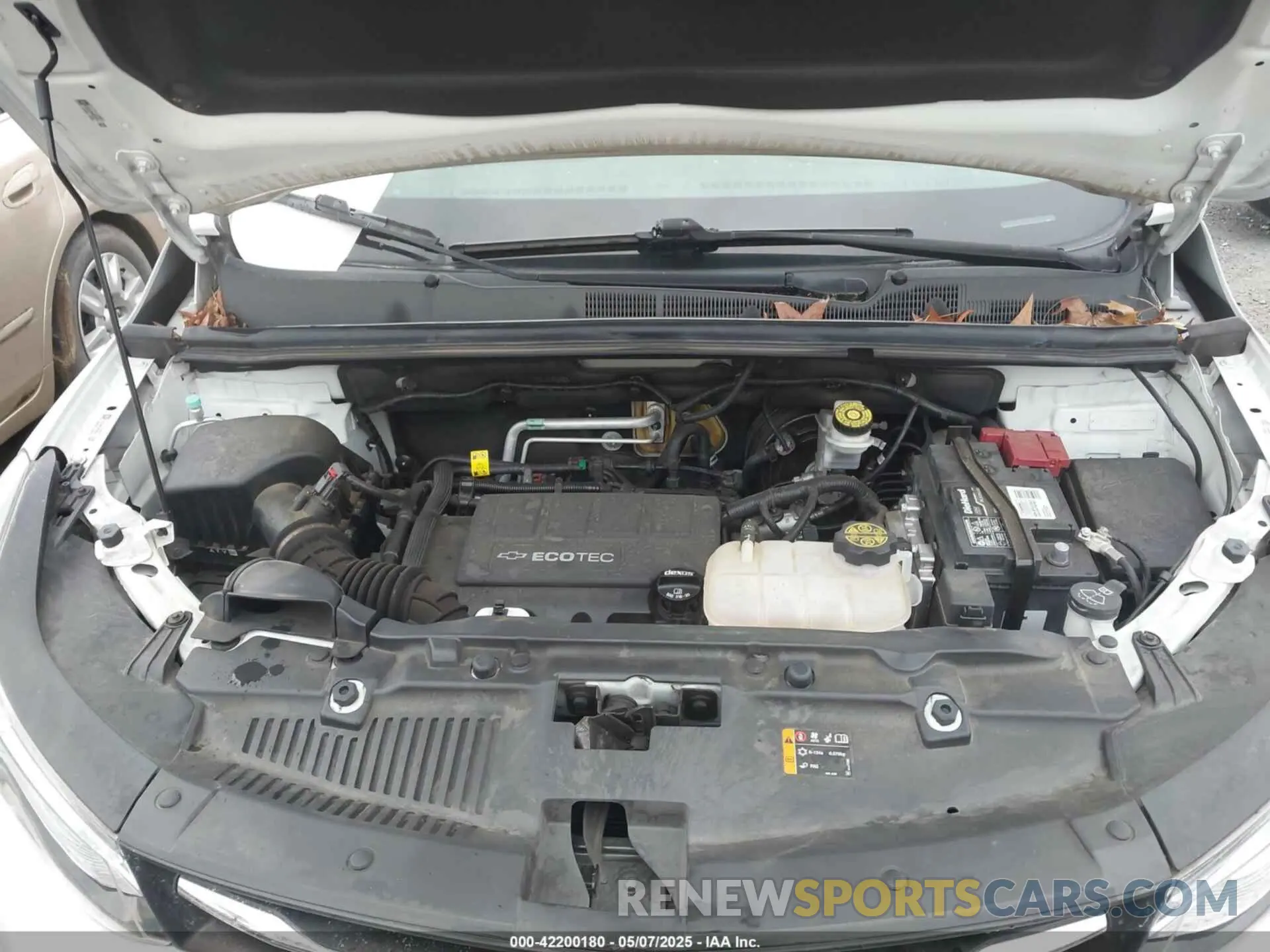 10 Photograph of a damaged car KL7CJLSB7LB075309 CHEVROLET TRAX 2020