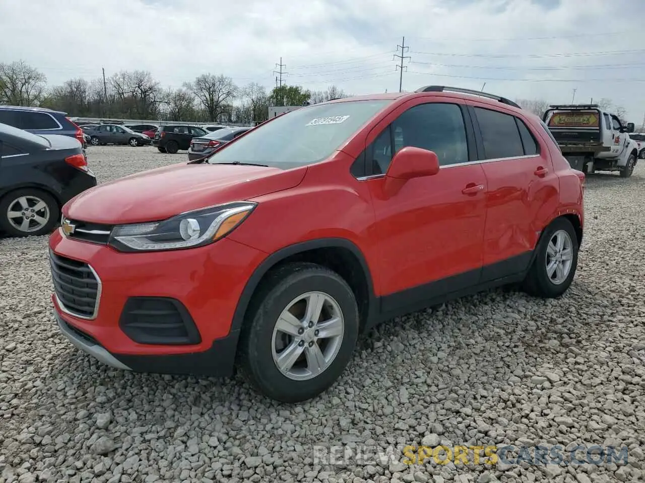 1 Photograph of a damaged car KL7CJLSB7LB338818 CHEVROLET TRAX 2020