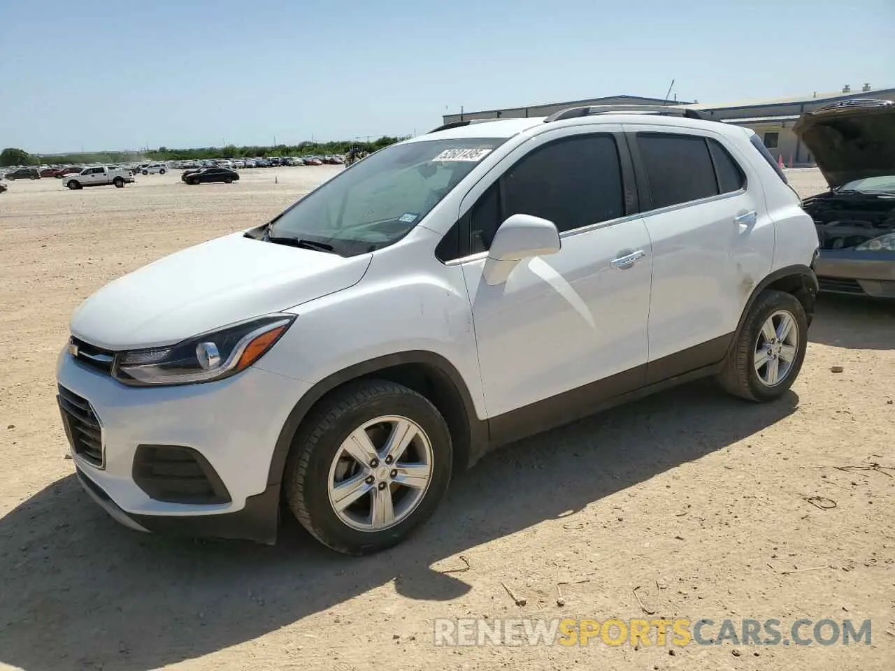 1 Photograph of a damaged car KL7CJLSB8LB040892 CHEVROLET TRAX 2020