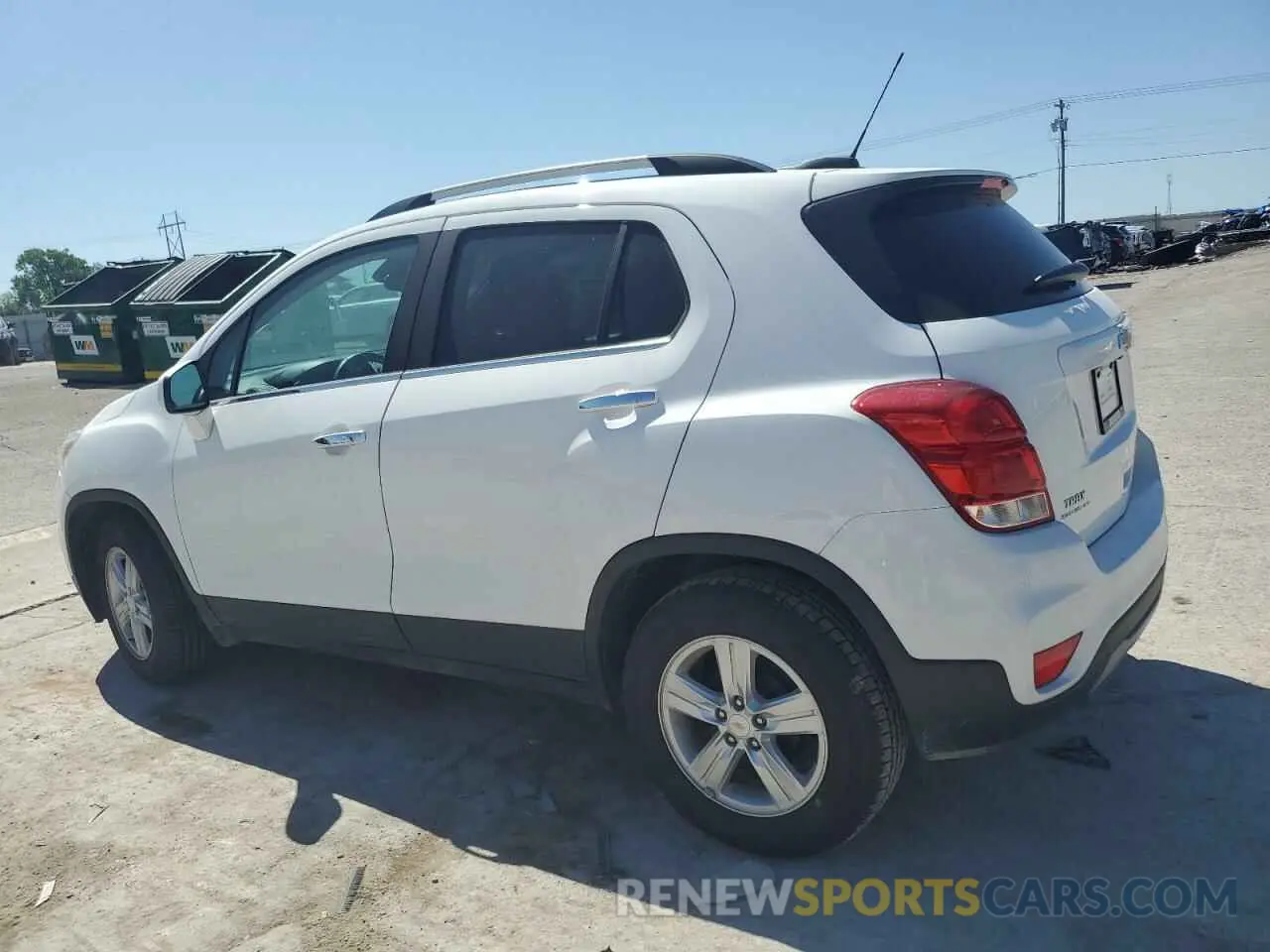 2 Photograph of a damaged car KL7CJLSB8LB058390 CHEVROLET TRAX 2020