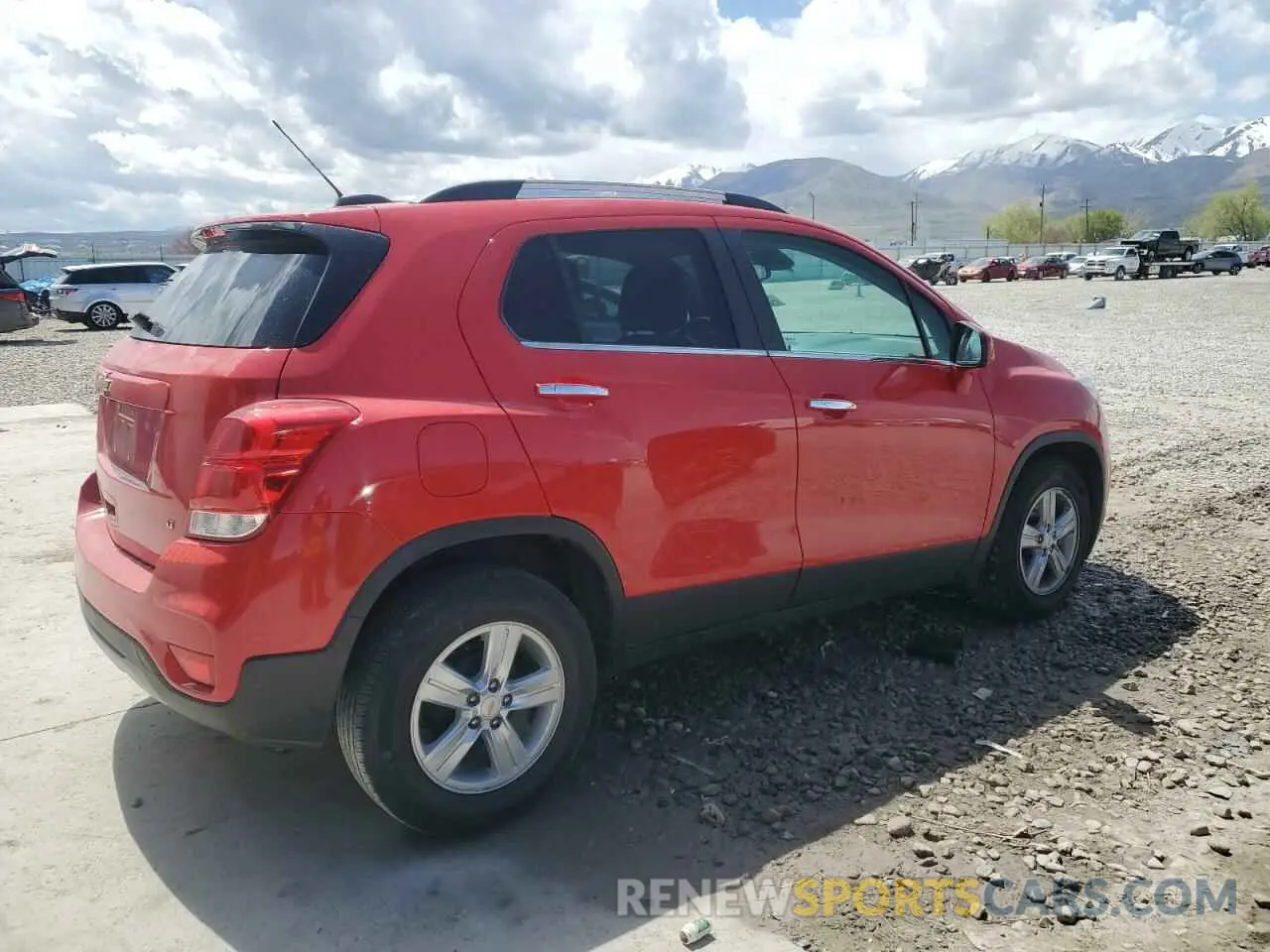 3 Photograph of a damaged car KL7CJLSB8LB341310 CHEVROLET TRAX 2020