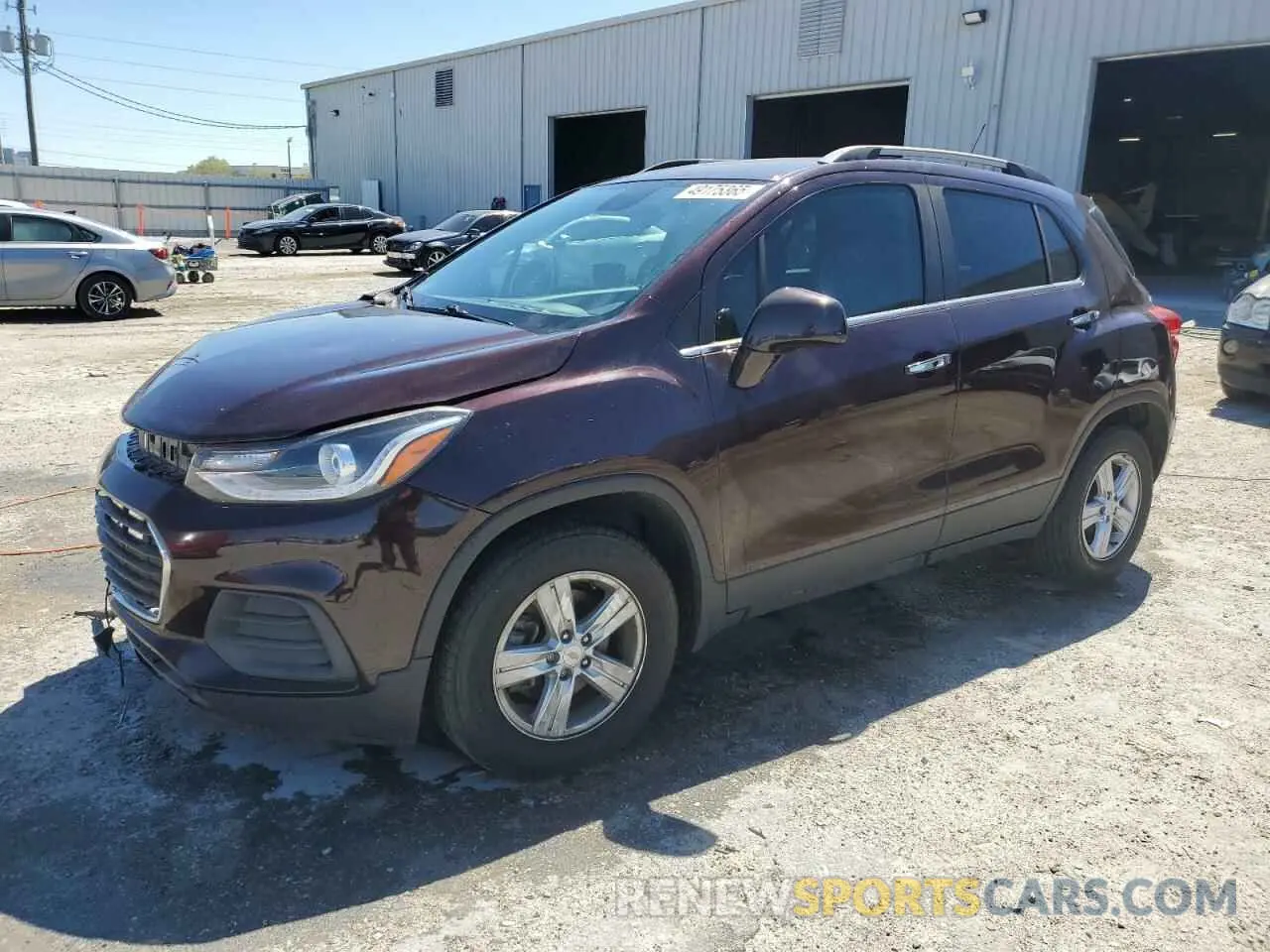 1 Photograph of a damaged car KL7CJLSB8LB353733 CHEVROLET TRAX 2020