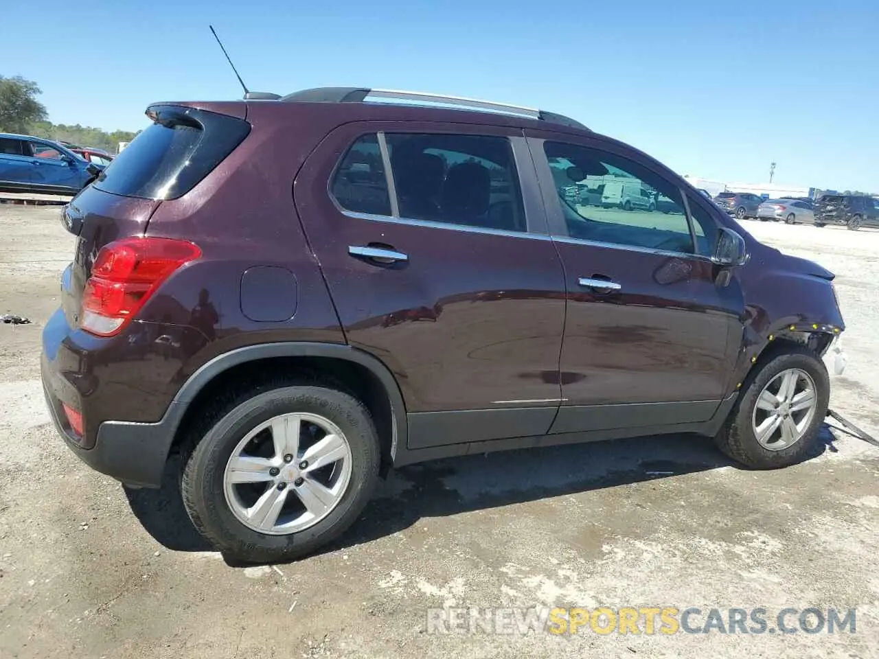 3 Photograph of a damaged car KL7CJLSB8LB353733 CHEVROLET TRAX 2020