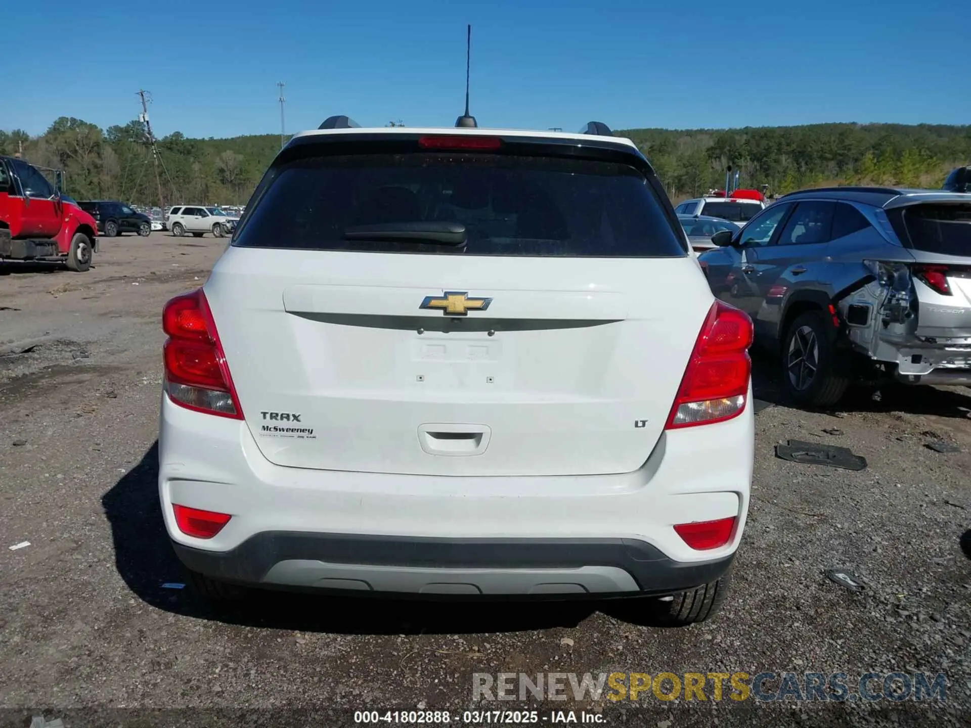 16 Photograph of a damaged car KL7CJLSB9LB005813 CHEVROLET TRAX 2020