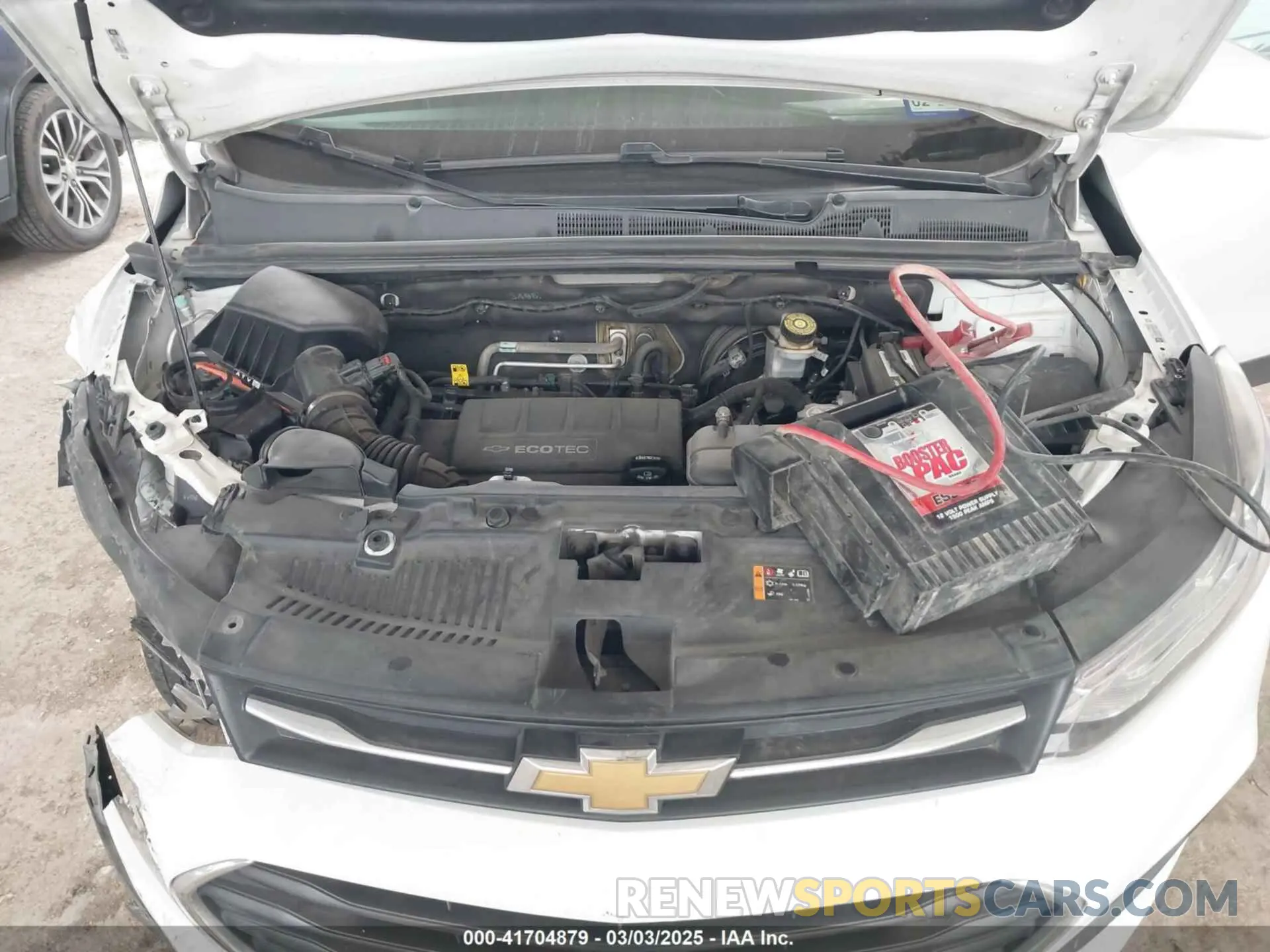 10 Photograph of a damaged car KL7CJLSBXLB010793 CHEVROLET TRAX 2020