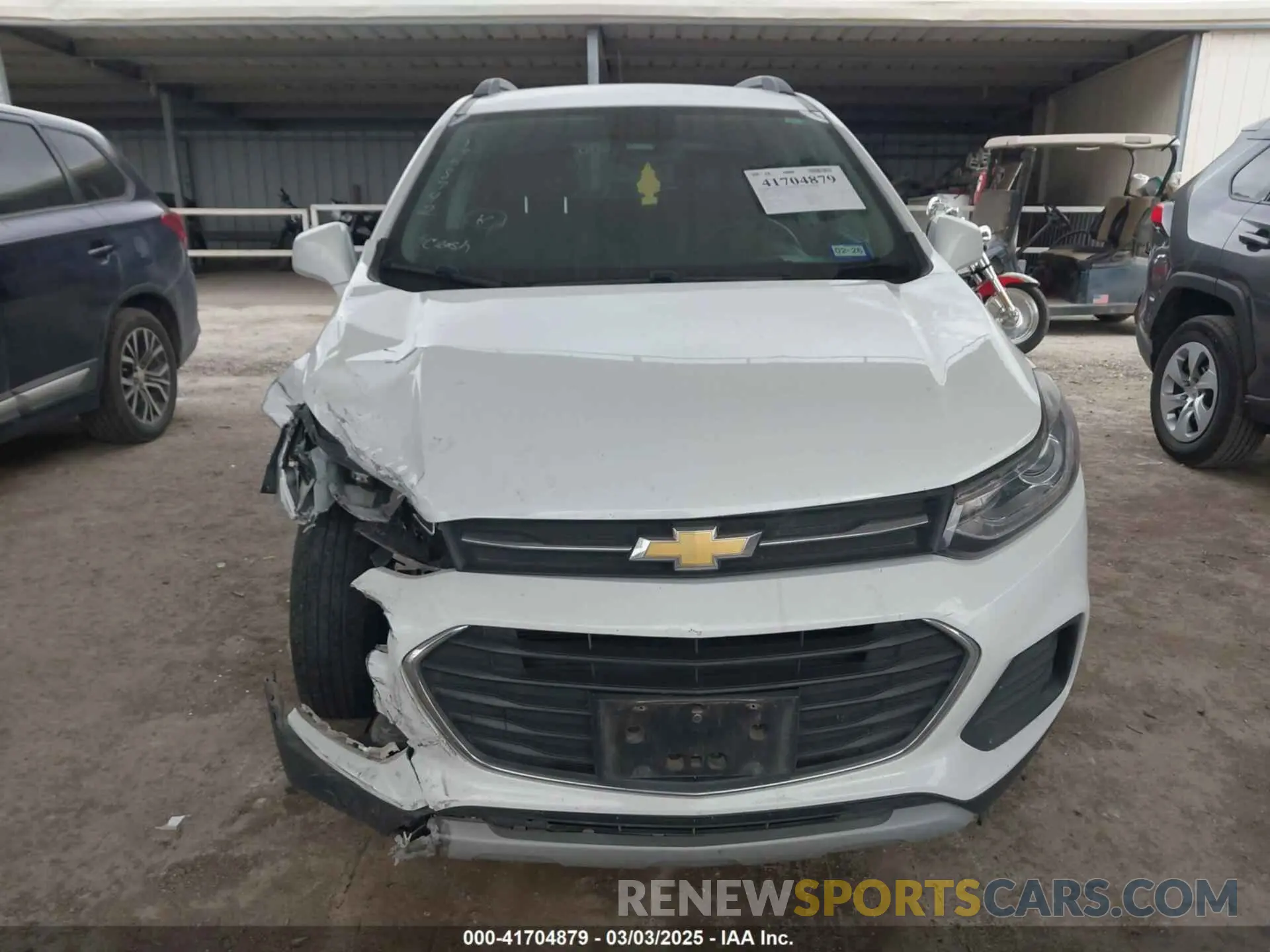 12 Photograph of a damaged car KL7CJLSBXLB010793 CHEVROLET TRAX 2020
