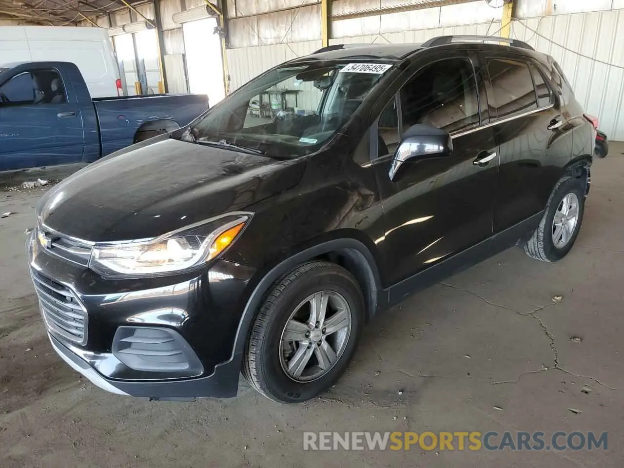 1 Photograph of a damaged car KL7CJLSBXLB011572 CHEVROLET TRAX 2020