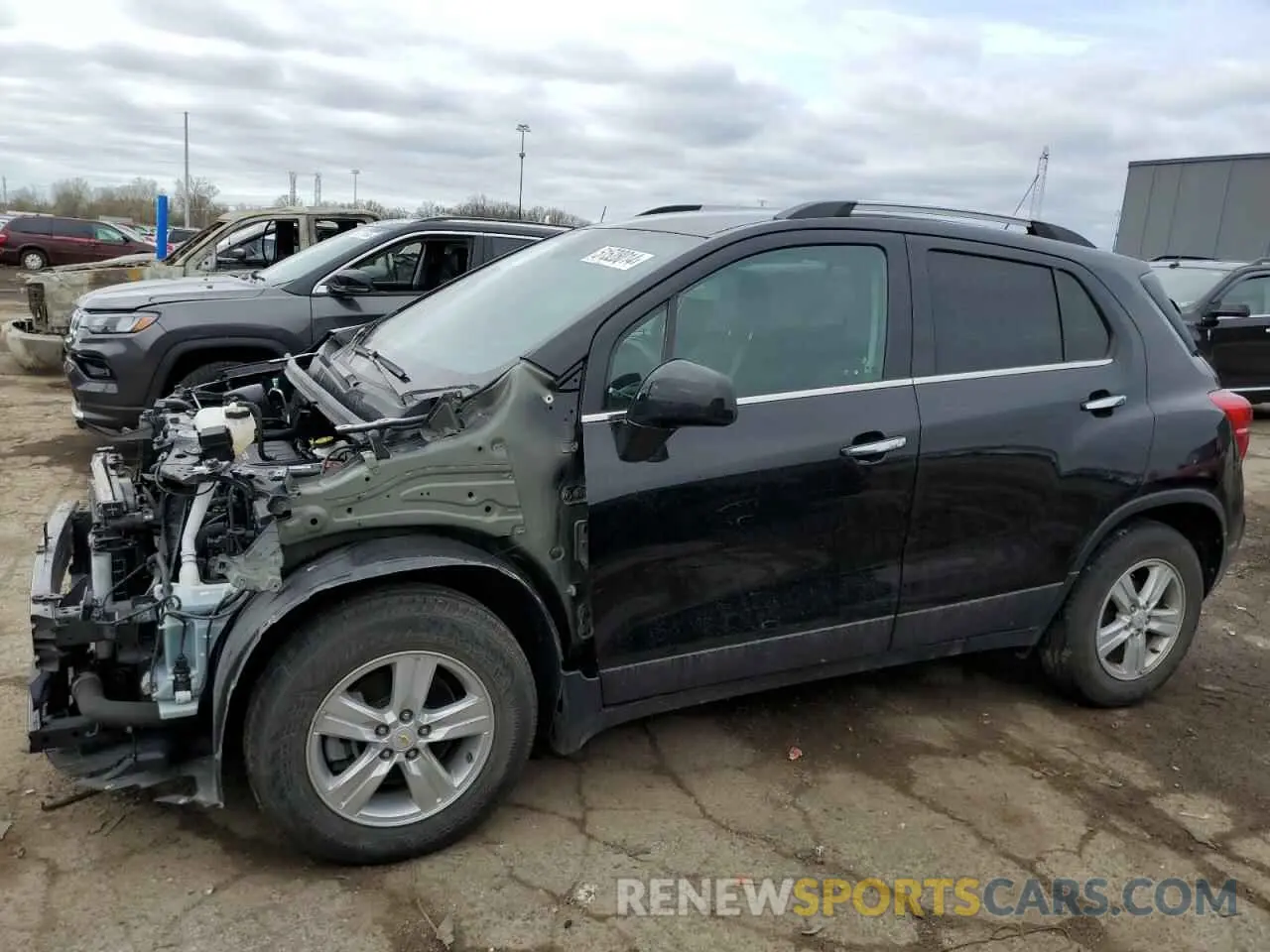 1 Photograph of a damaged car KL7CJLSBXLB025553 CHEVROLET TRAX 2020