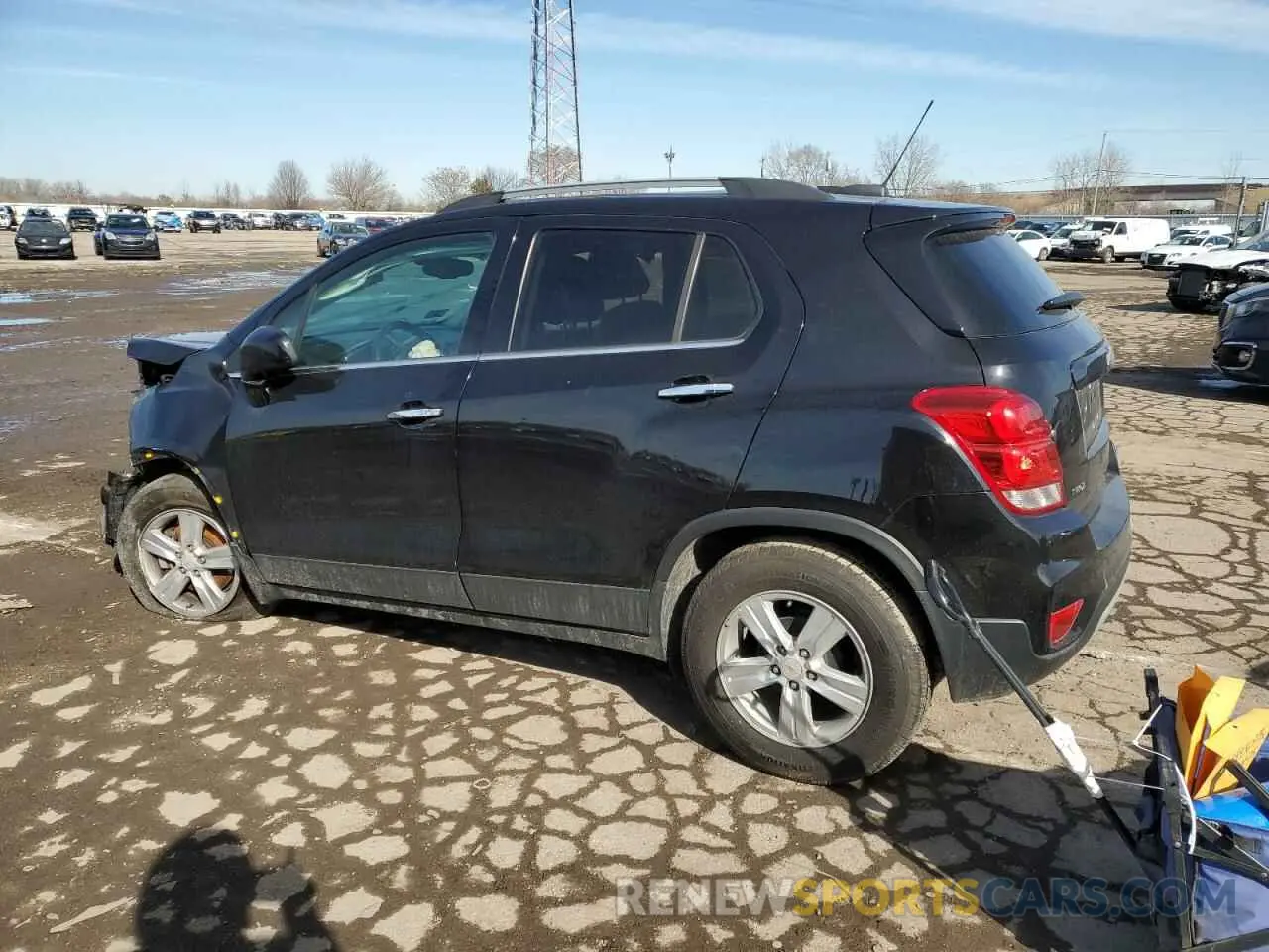 2 Photograph of a damaged car KL7CJLSBXLB037279 CHEVROLET TRAX 2020